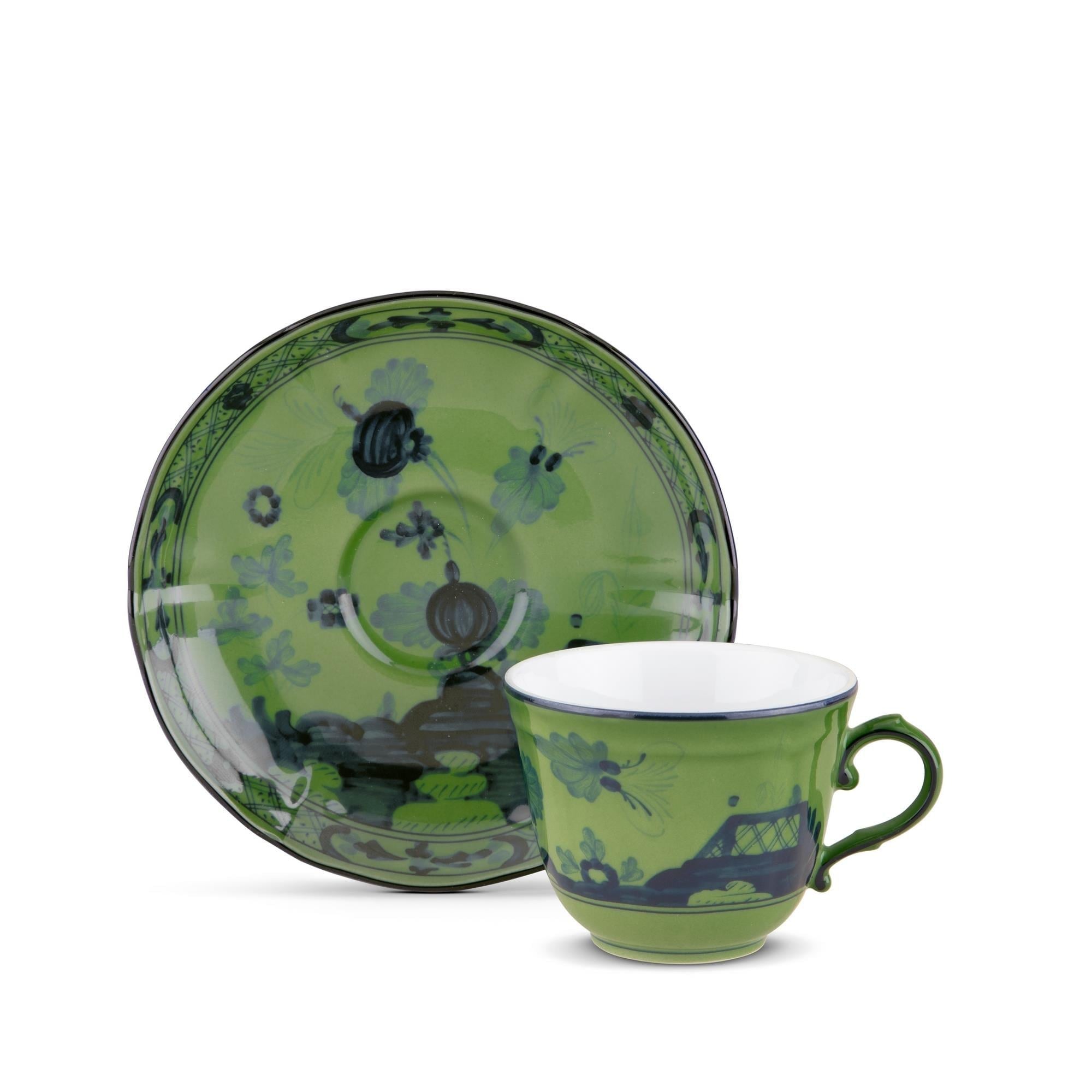 Ginori 1735 Oriente İtaliano Malachite Kahve Fincanı