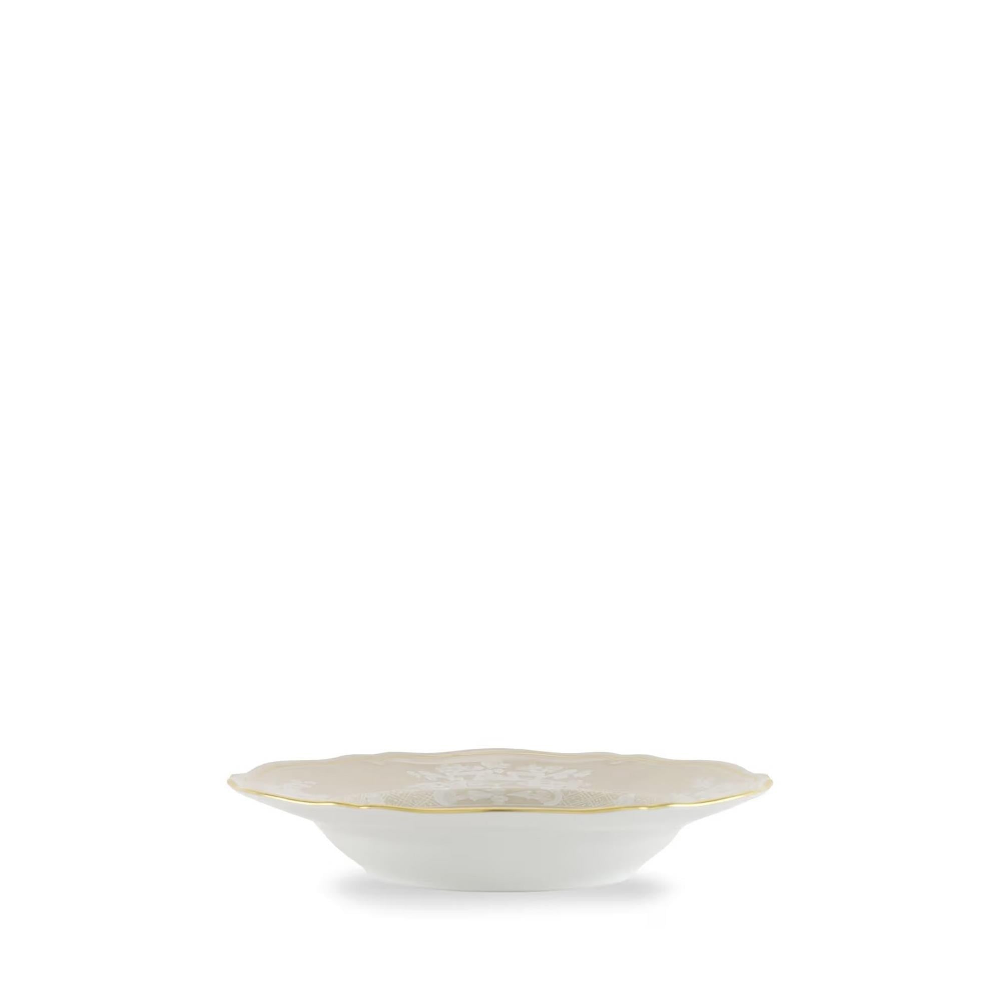 Ginori 1735 Oriente İtaliano Meringa Çukur Yemek Tabağı