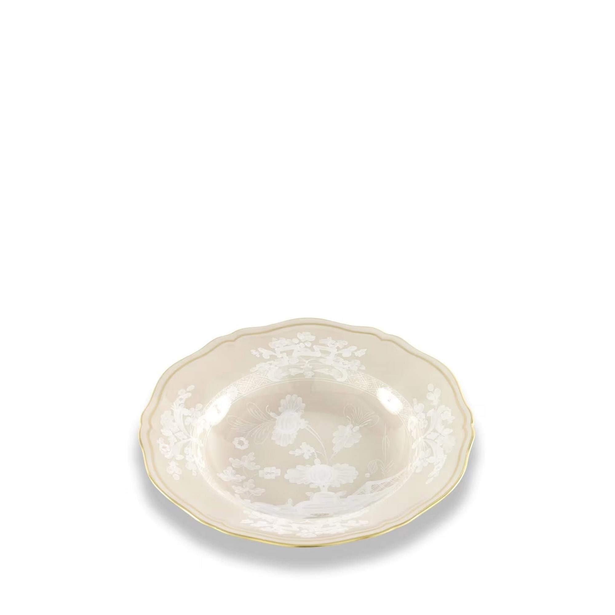 Ginori 1735 Oriente İtaliano Meringa Çukur Yemek Tabağı