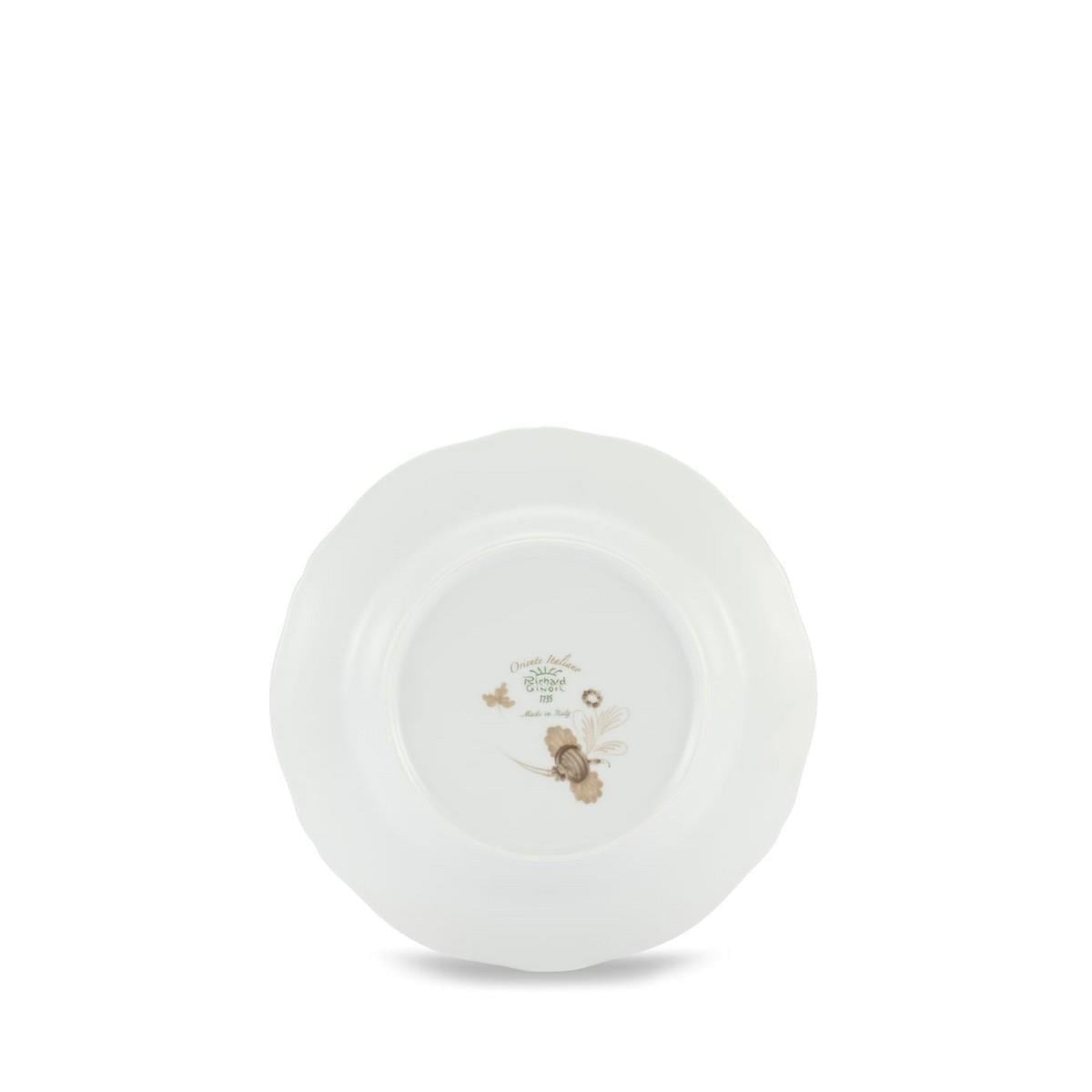 Ginori 1735 Oriente İtaliano Meringa Tatlı tabağı KREM