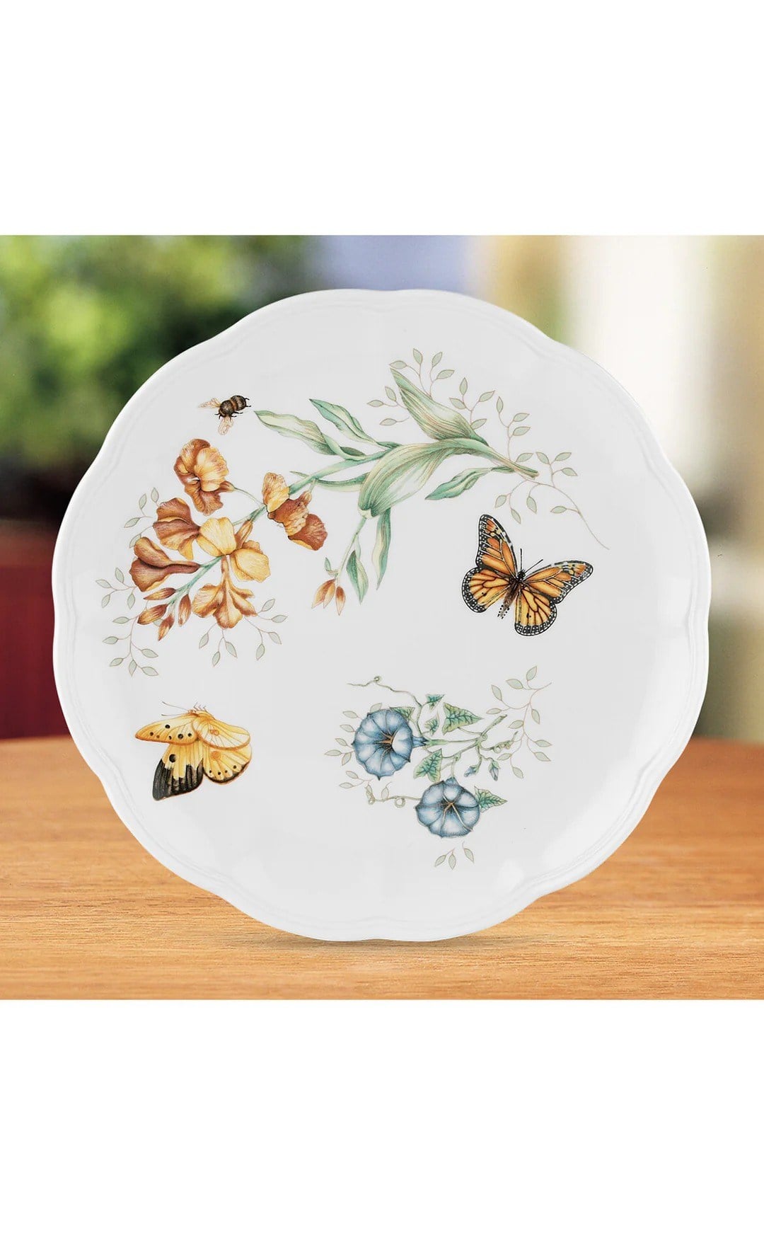 LEN6083380 BUTTERFLY YEMEK TABAĞI MONARCH, 28CM