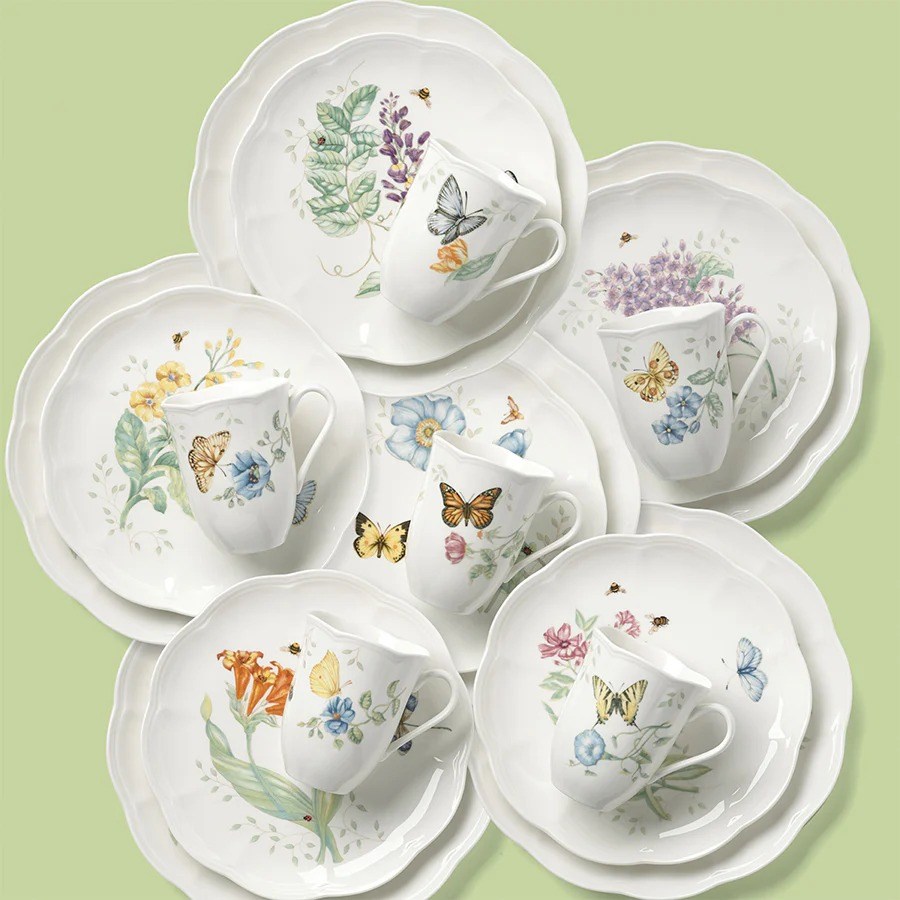 LEN6342794 BUTTERFLY YEMEK PASTA KUPA 6 KŞL 18PRÇ SET