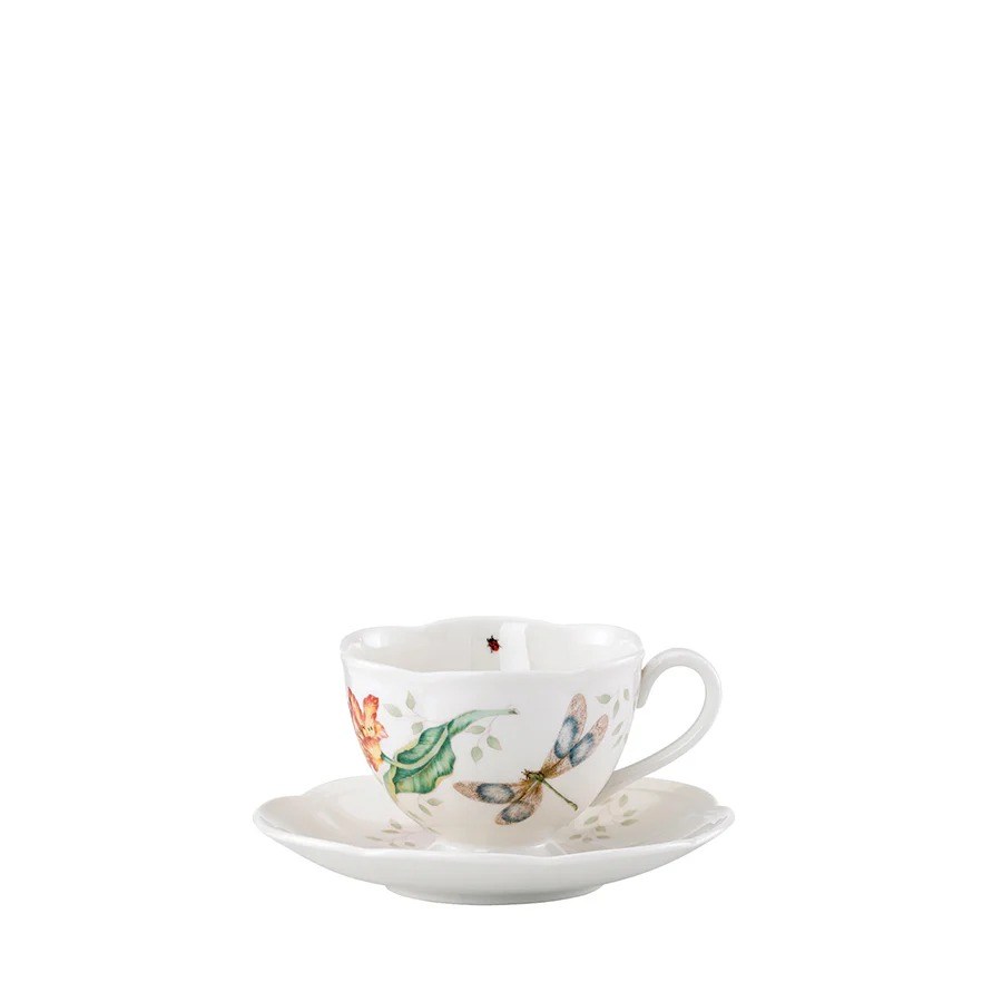LEN812101 BUTTERFLY NESC/ÇAY FİNCAN VE TABAK DRAGONFLY