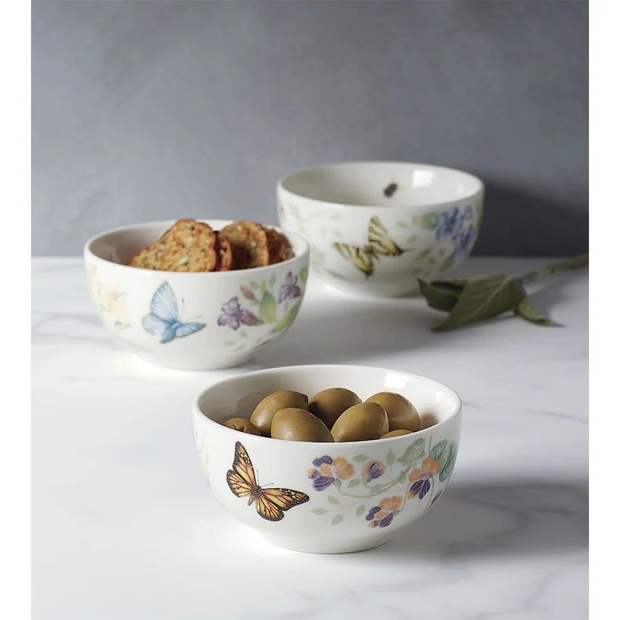 LEN890449 BUTTERFLY MEADOW KASE SETİ  3LÜ  11CM