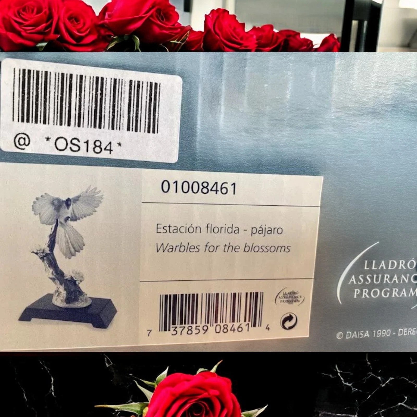 LLADRO 01008461 ÇİÇEKLİ KUŞ