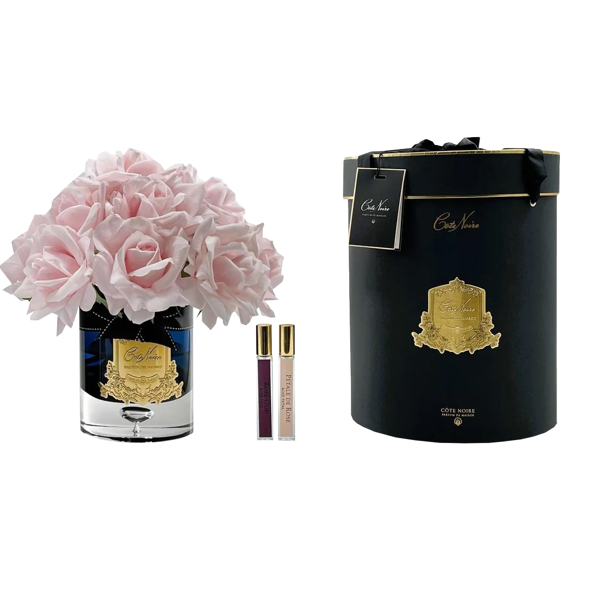 LTWB03 COTENOIRE 13 GÜLLÜ PEMBE SİYAH CAM GOLD KOKU