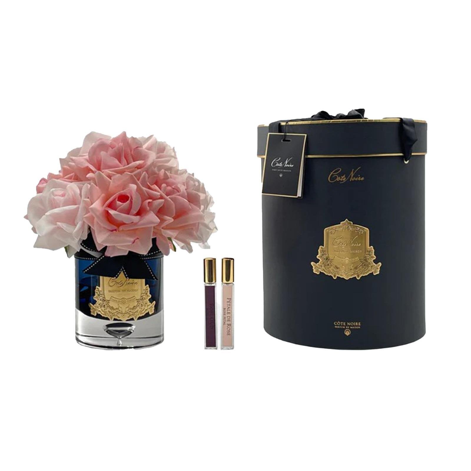 LTWB06 COTENOIRE 13GÜLLÜ PEMBE SİYAHCAM GOLD KOKU