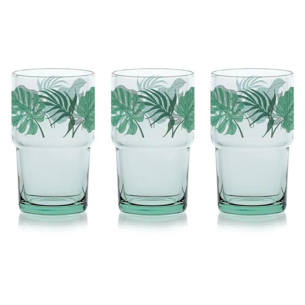 LUNA M96950 GREENWOOD SLEEVE 3 PARÇA SET GREEN GLASSES 440CC