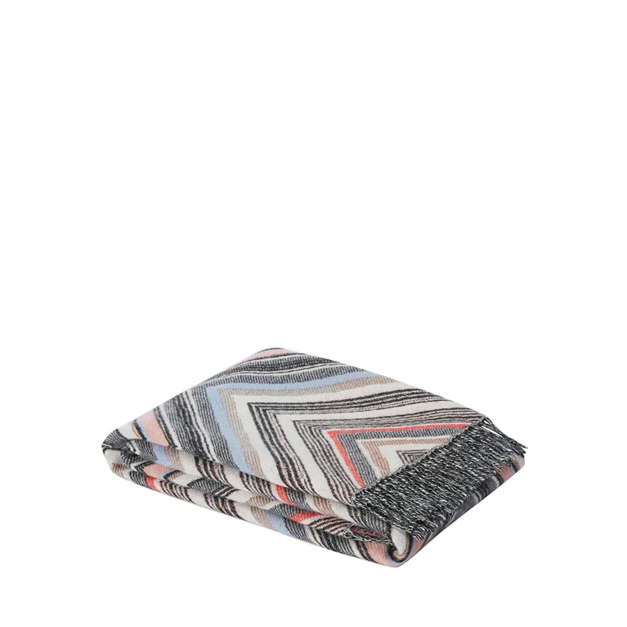 MIS-1D3PL99005-160 CHEVRON SİYAH RENKLİ KOLTUK ŞALI