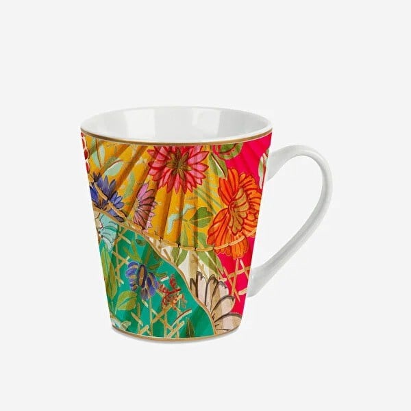 MUG.VEN01 Sarı Porselen Kupa 10 cm
