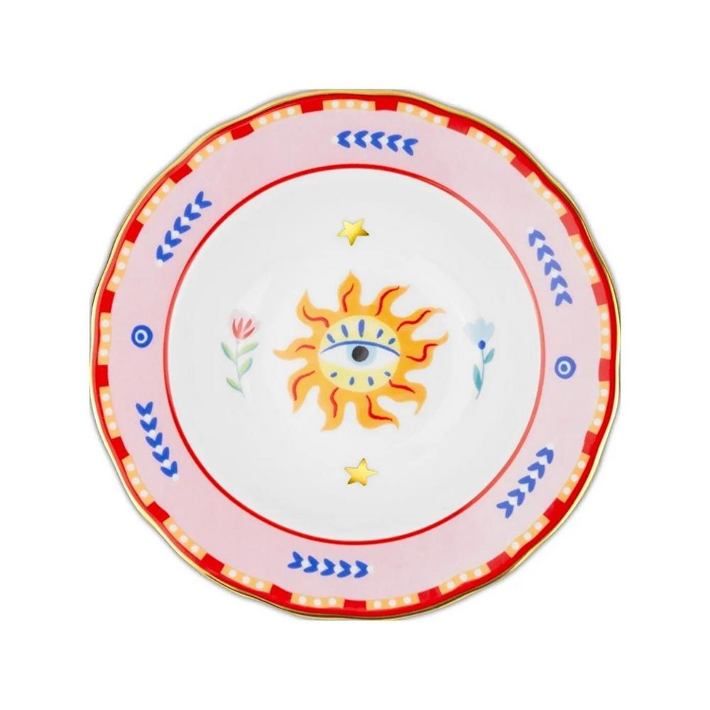 PERA 8001 BACI MIL MAMMA MIA EYE ÇUKUR TABAK GÖZ DESEN  22CM