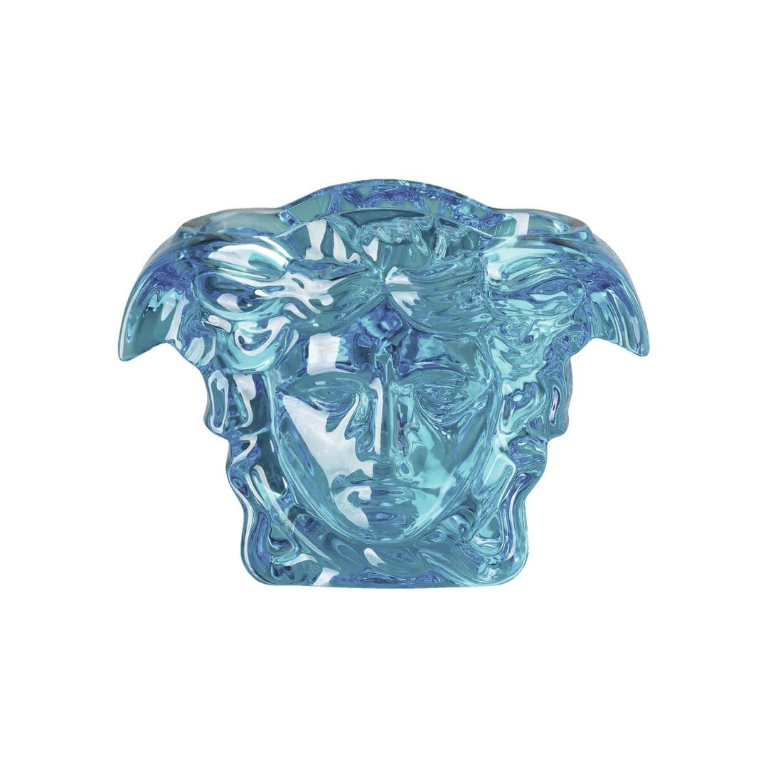 ROS69183-321633-47019 VERSACE MEDUSA GRANDE VAZO MAVİ 19CM
