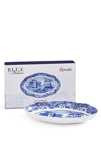 RW.BLI.9158-XP  BLUE İTALİAN OVAL SERVİS
