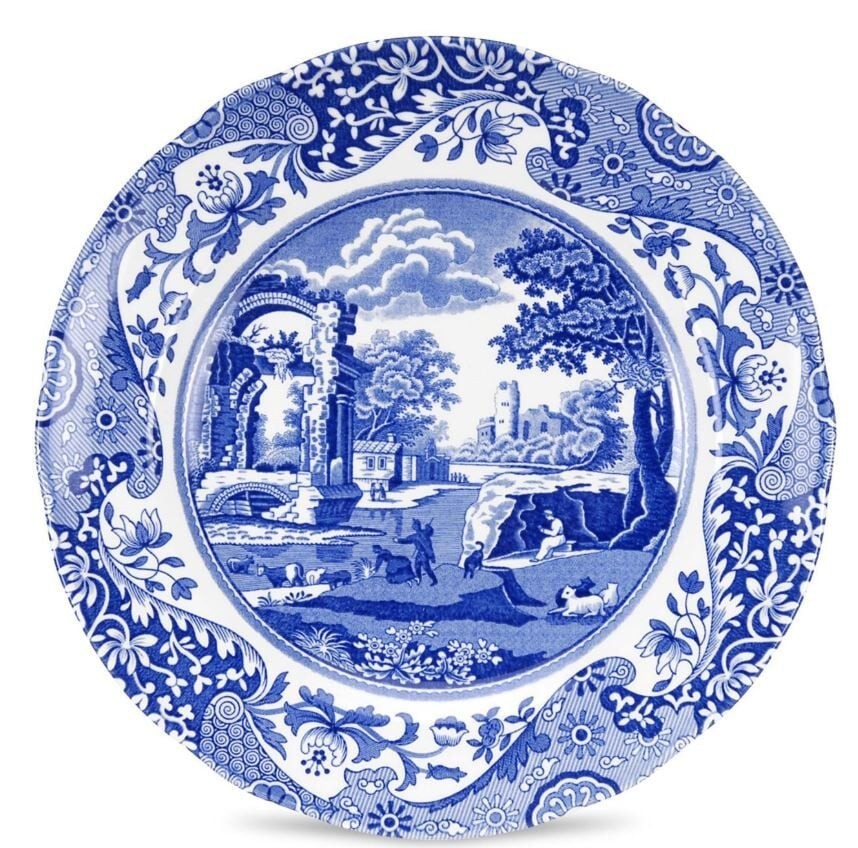 RW.BLI.0140 BLUE İTALİAN 20 CM PASTA TABAĞI
