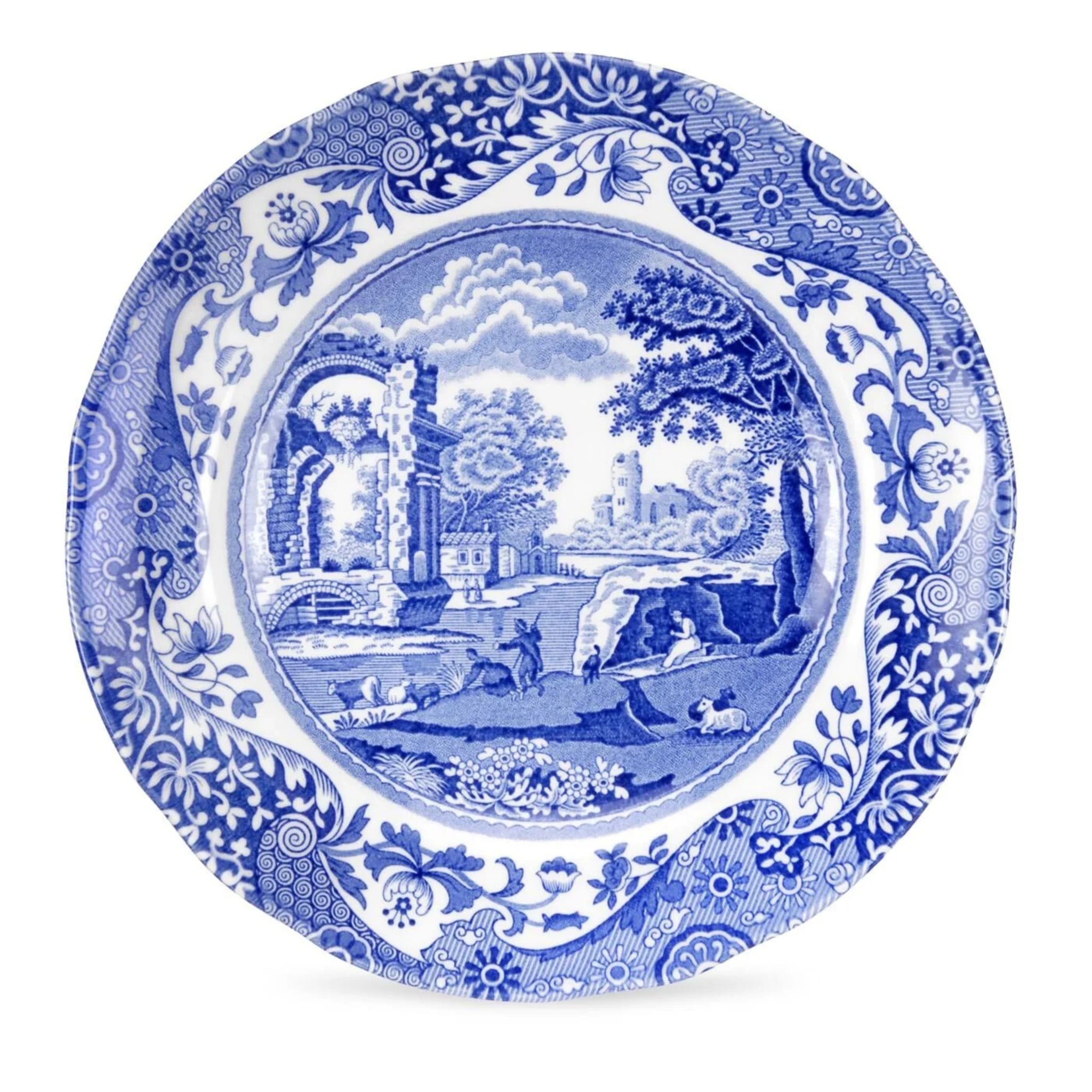RW.BLI.0160 BLUE İTALİAN15 CM EKMEK TABAĞI
