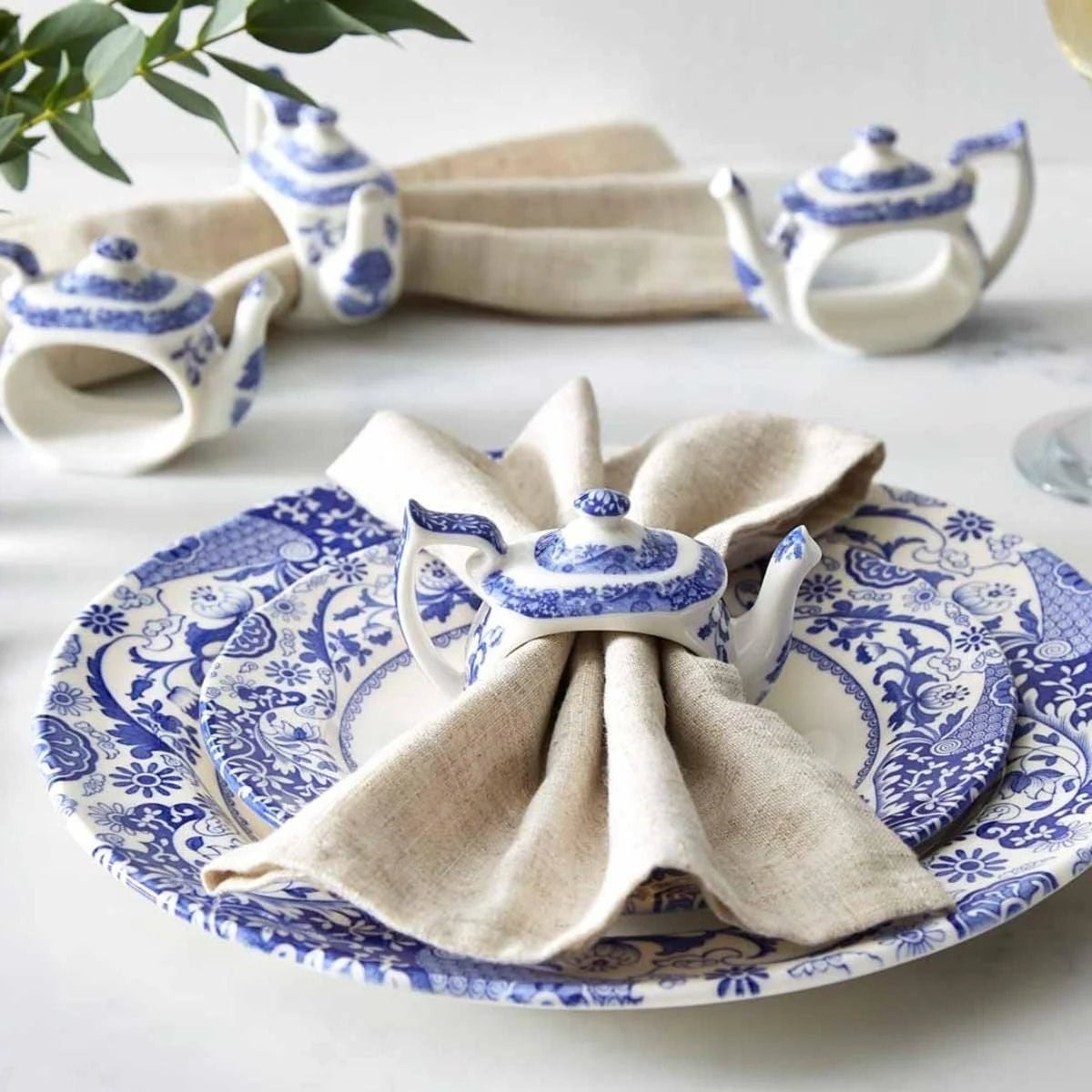 RW.BLI.9172-XD BLUE ITALIAN PEÇETELİK (TEAPOT)