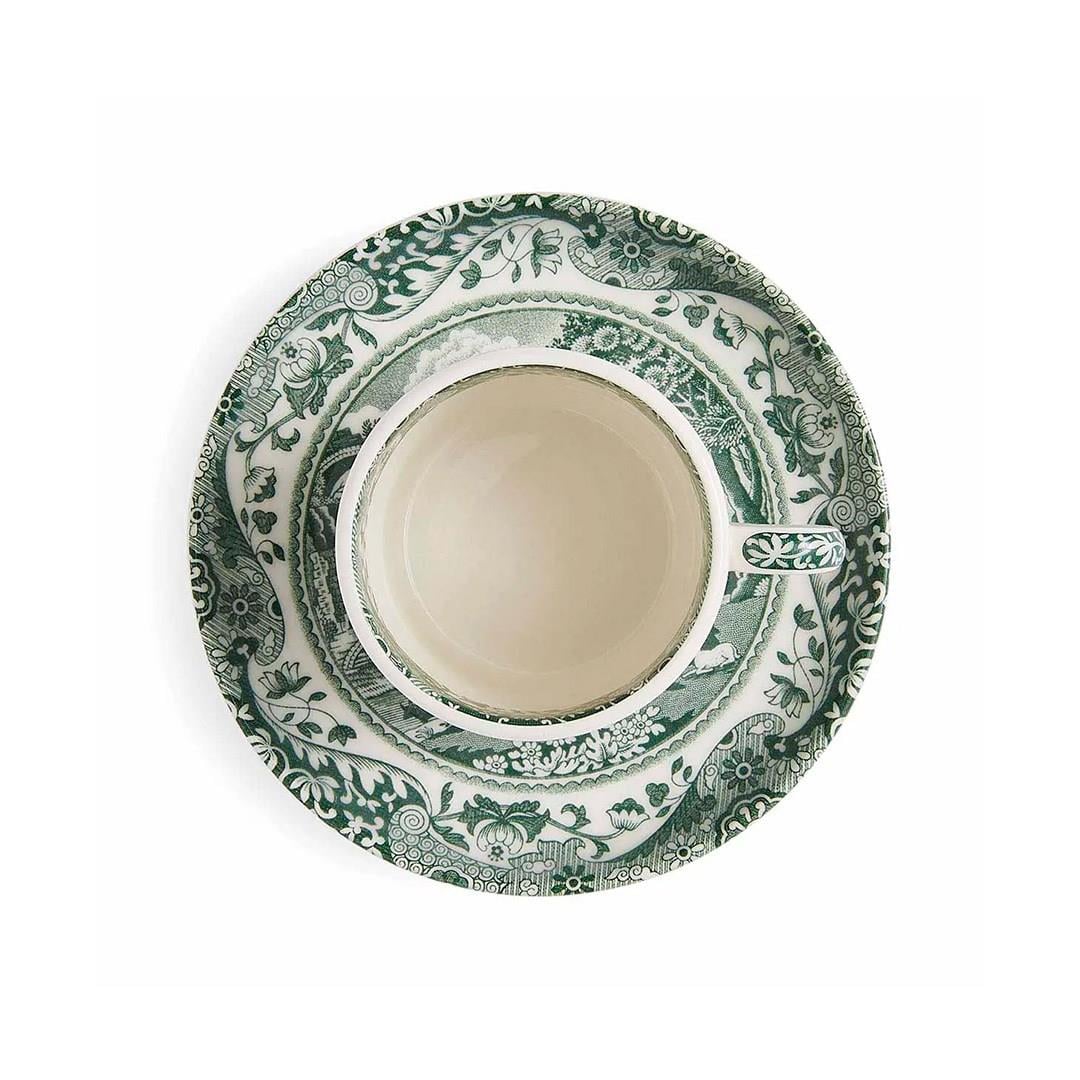 RW.HGI.1200 GREEN ITALIAN KAHVE FİNCAN+TABAĞI