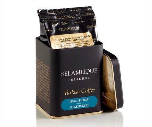 STC01125 Türk Kahvesi Geleneksel 125 g Metal Kutu