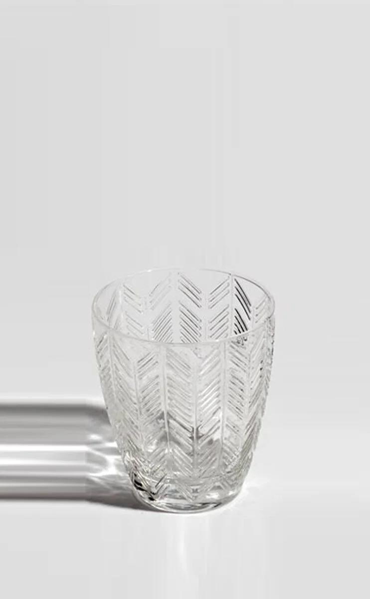 Zig Zag Transparent Su Bardağı