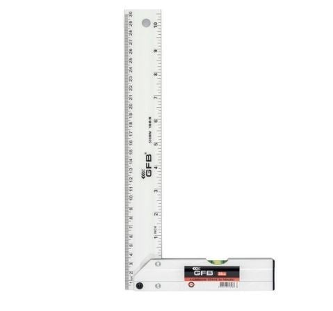 Alüminyum Gönye Su Terazili 400 mm / 40 Cm