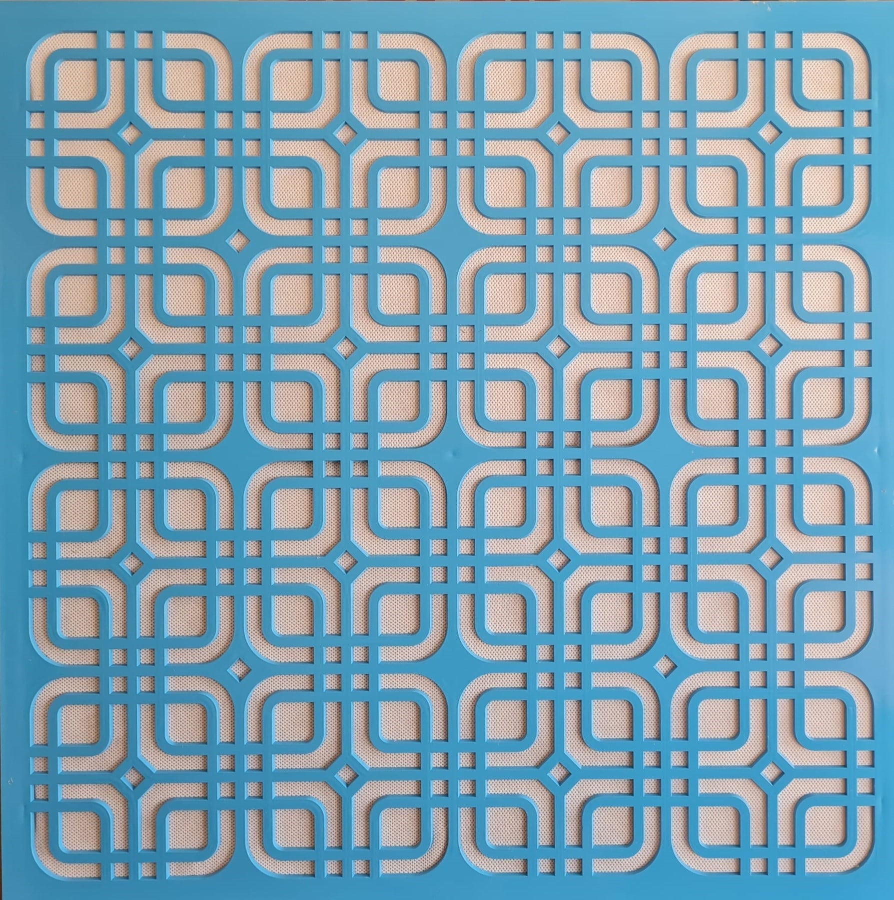Asma Tavan Dekoratif  Pvc Panel Moderna Mavi 60x60 10 Adet