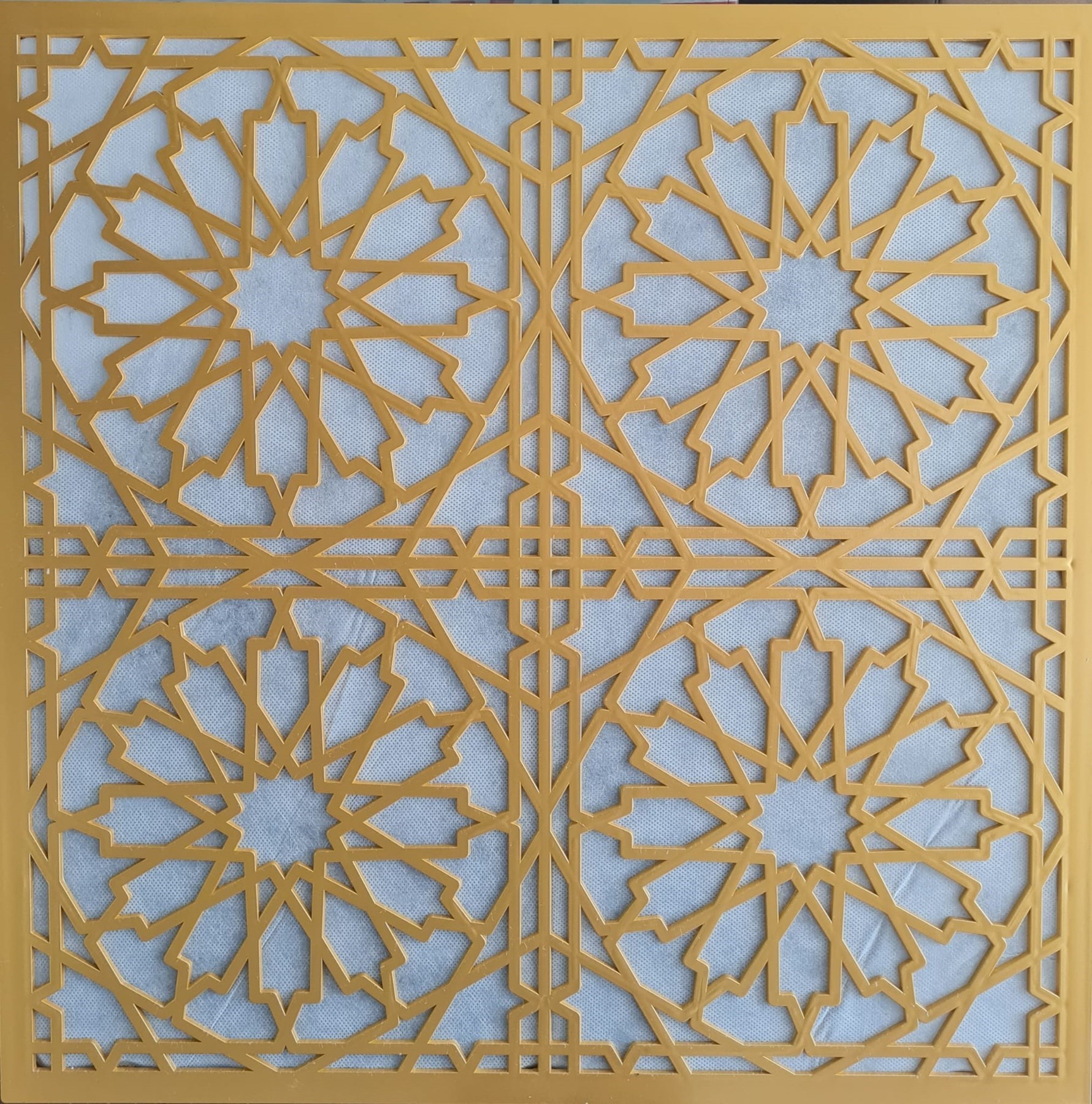 Asma Tavan Dekoratif Pvc Panel Selçuk Altın 60x60 20 Adet