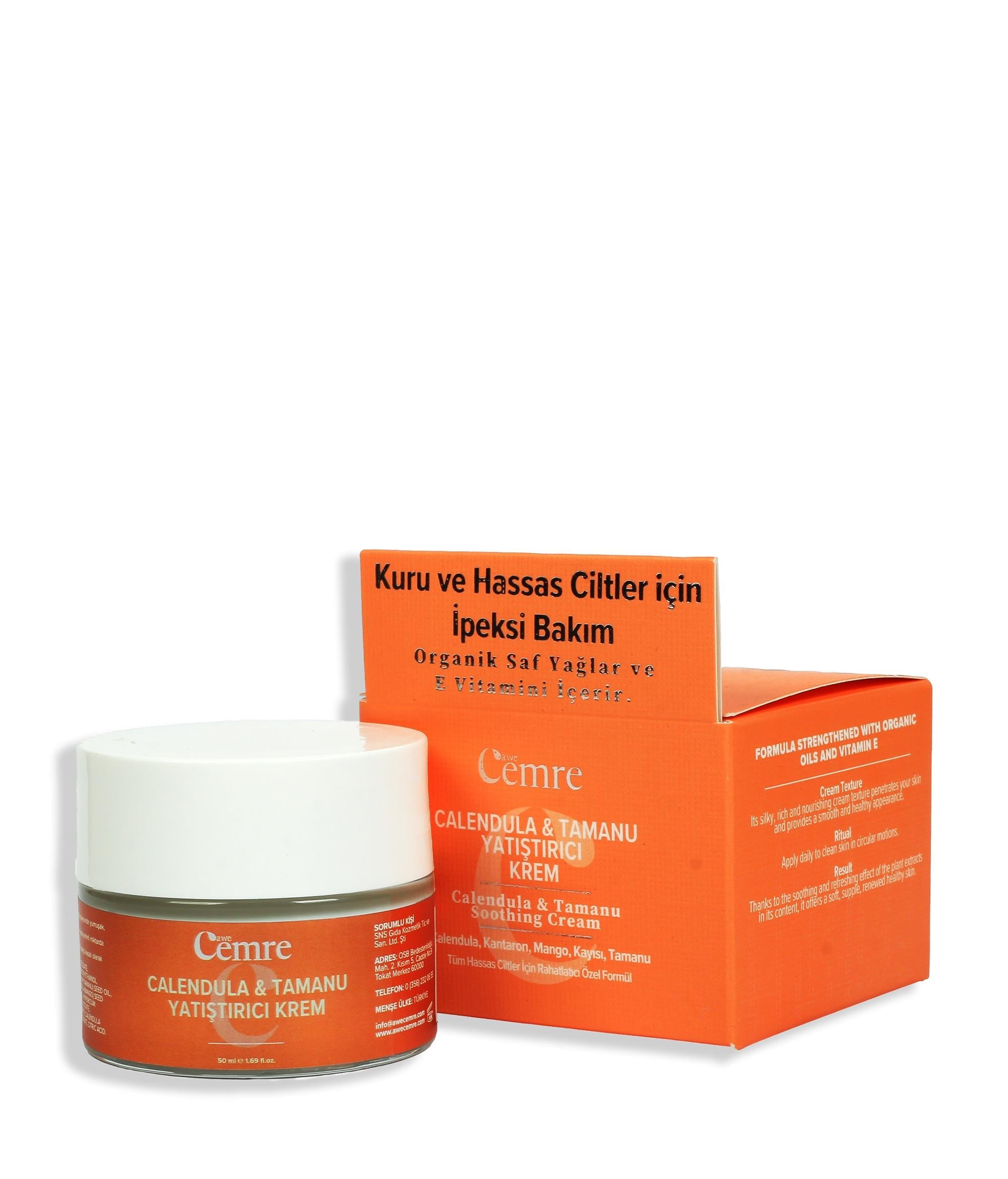 CALENDULA & TAMANU YATIŞTIRICI KREM