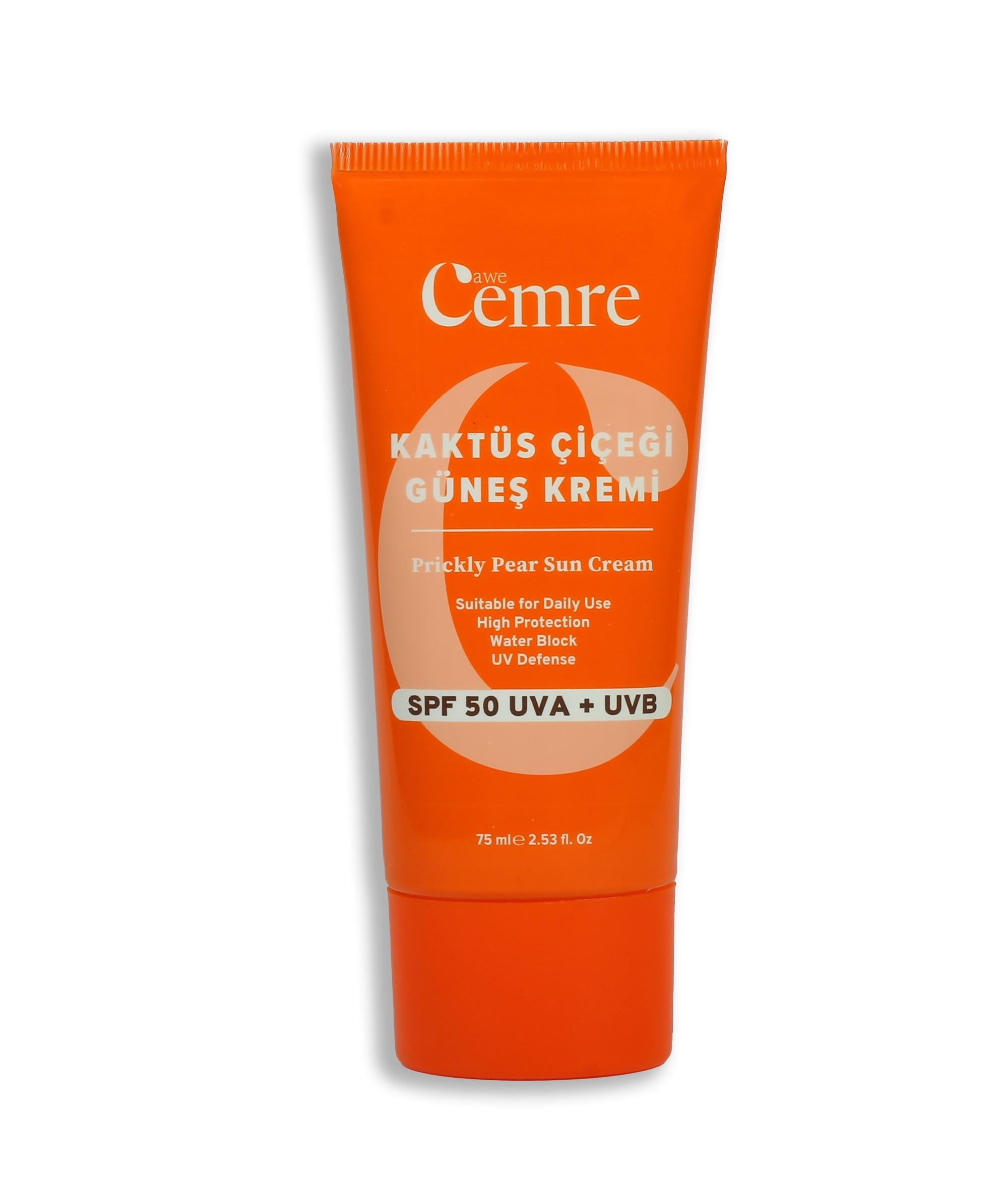 KAKTÜS ÇİÇEĞİ GÜNEŞ KREMİ (50SPF-UVA+UVB)