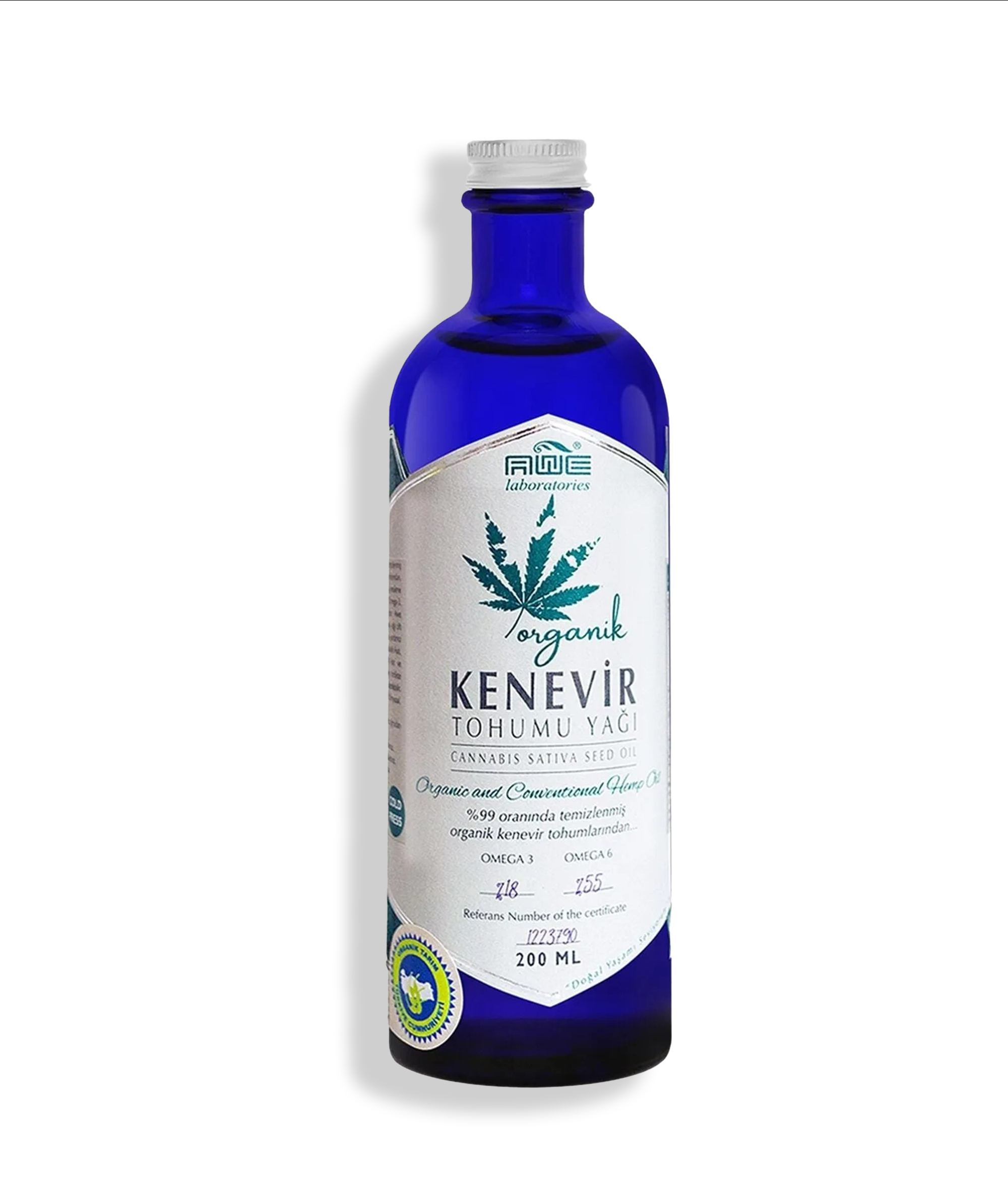 Kenevir Tohumu Yağı 200 ml 