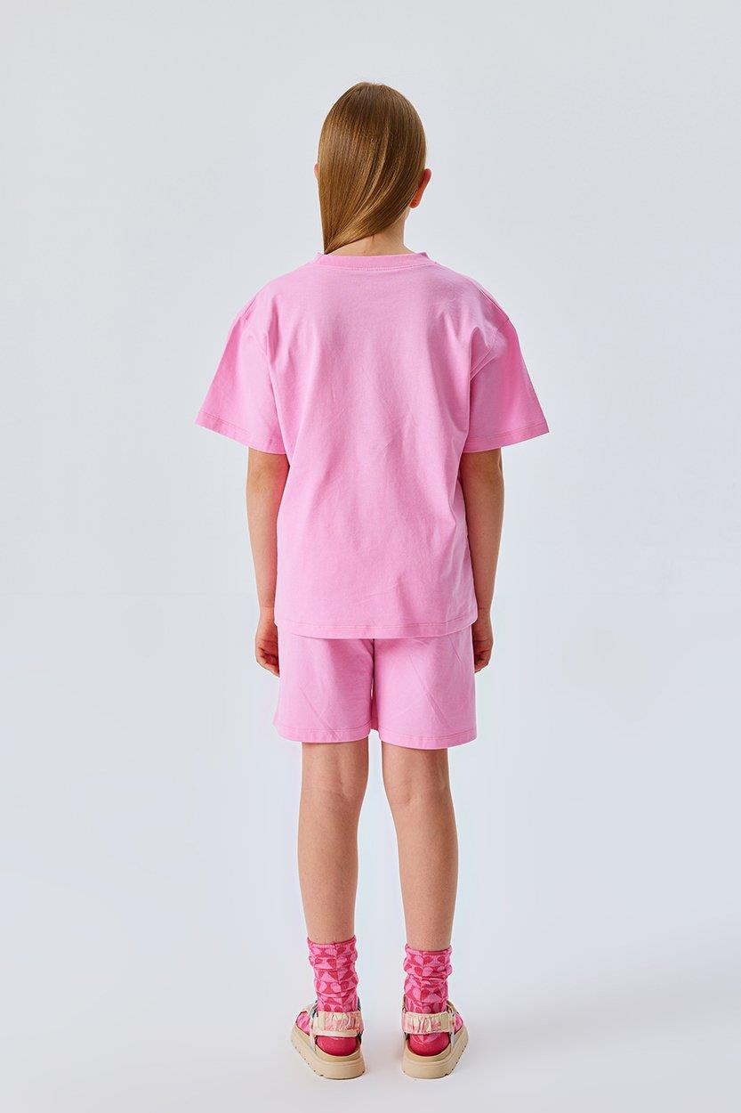 İkili Pamuklu Set- Pembe