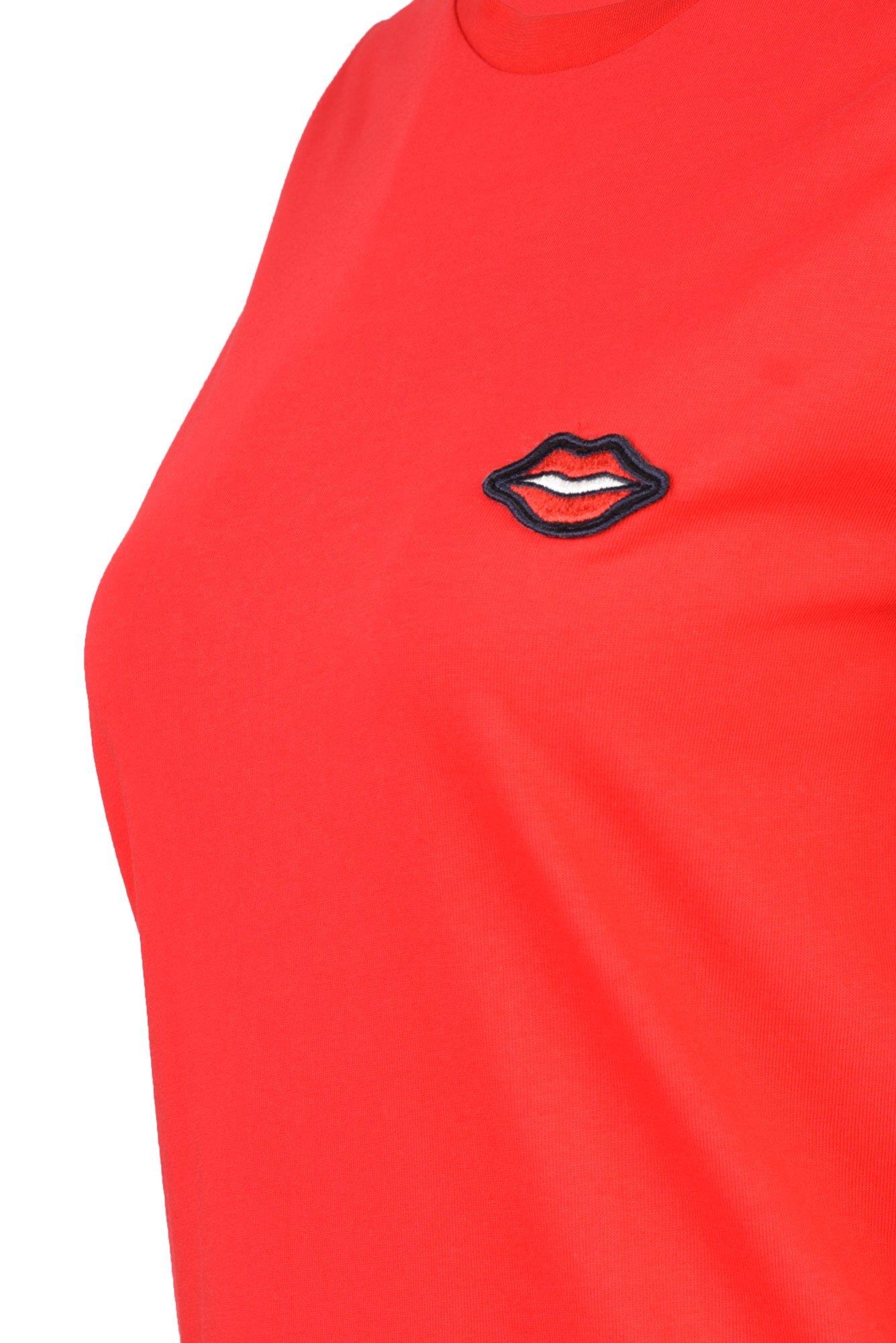 Nakışlı T-shirt-Kırmızı (Tükendi)
