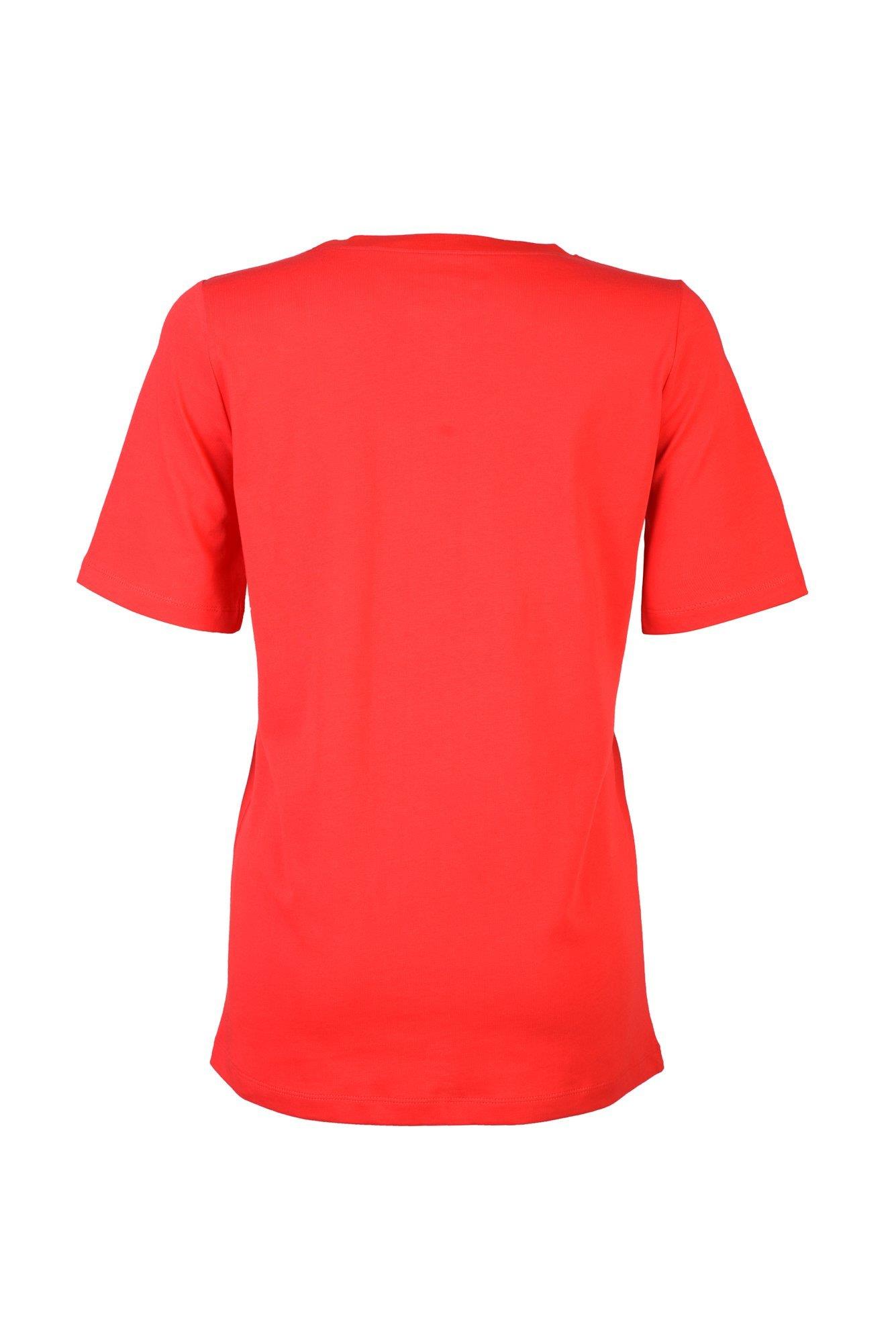 Nakışlı T-shirt-Kırmızı (Tükendi)
