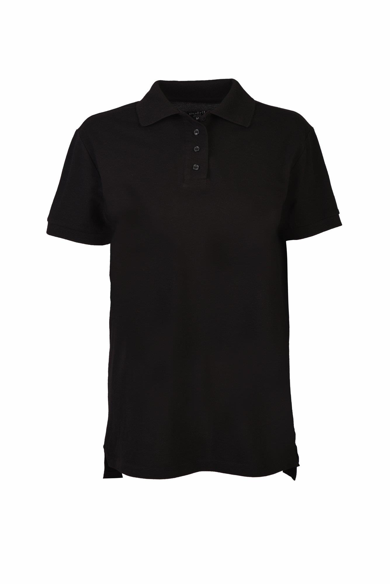 Polo Yaka T-shirt-Siyah