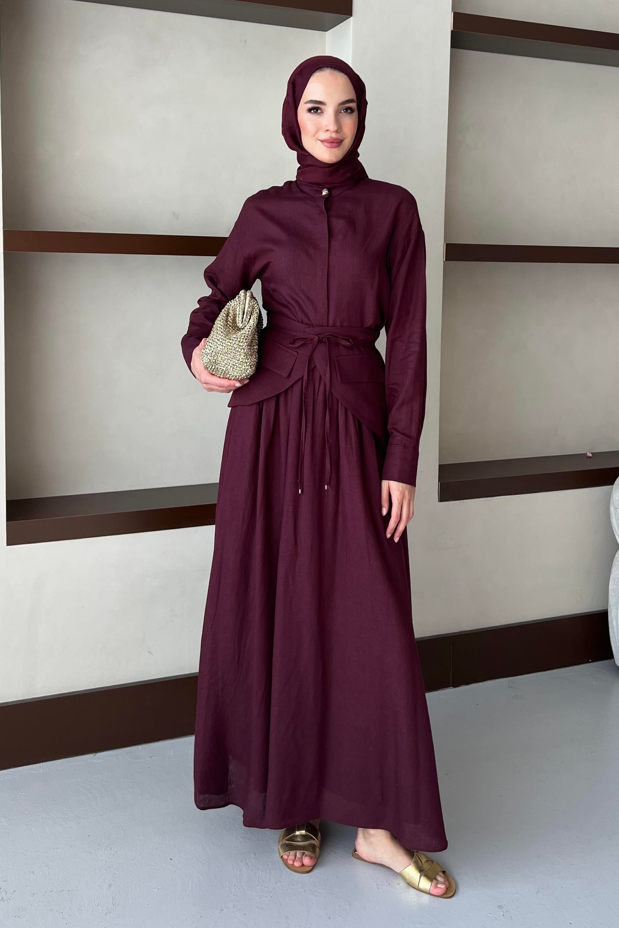 Bianca Takım Bordo