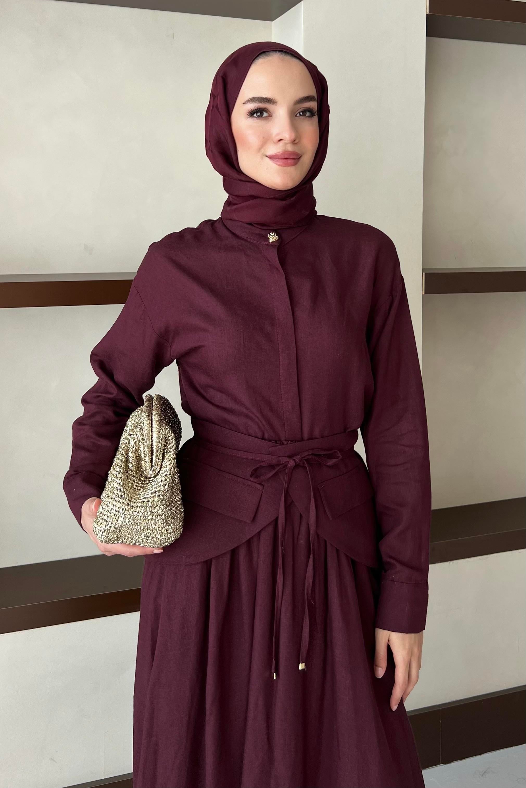 Bianca Takım Bordo
