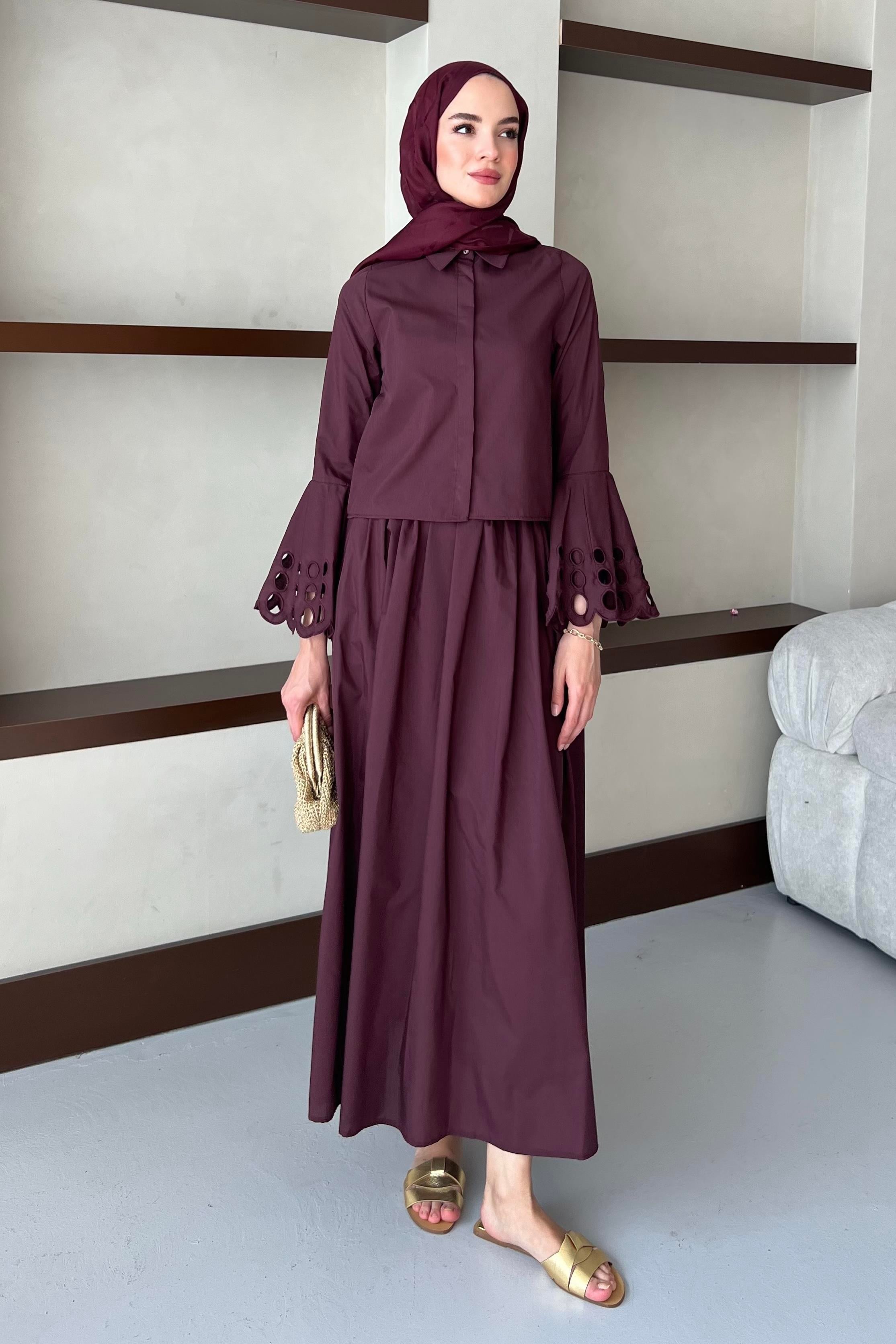 Jasmin Takım Bordo