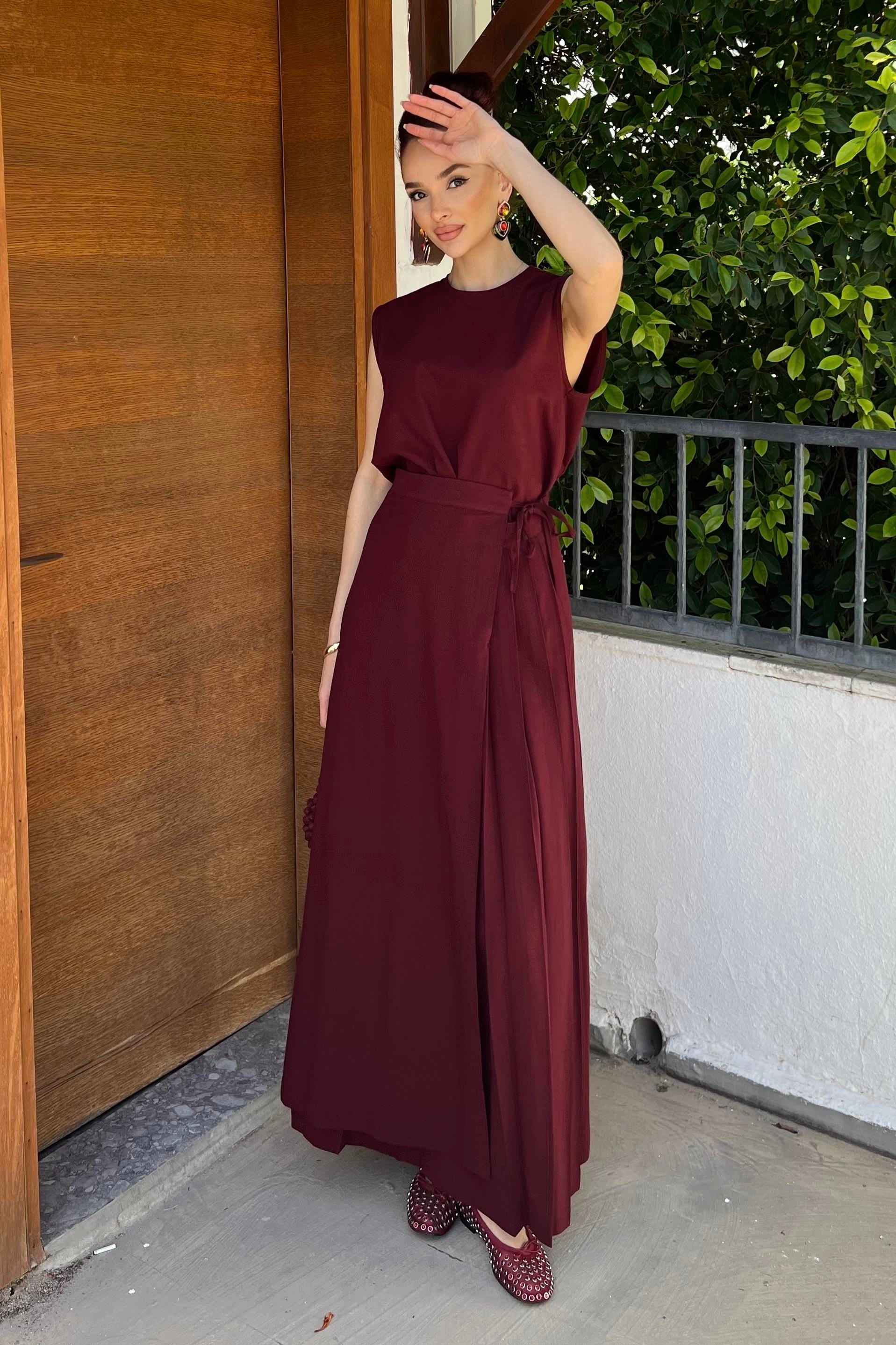 Keten Etek Bordo