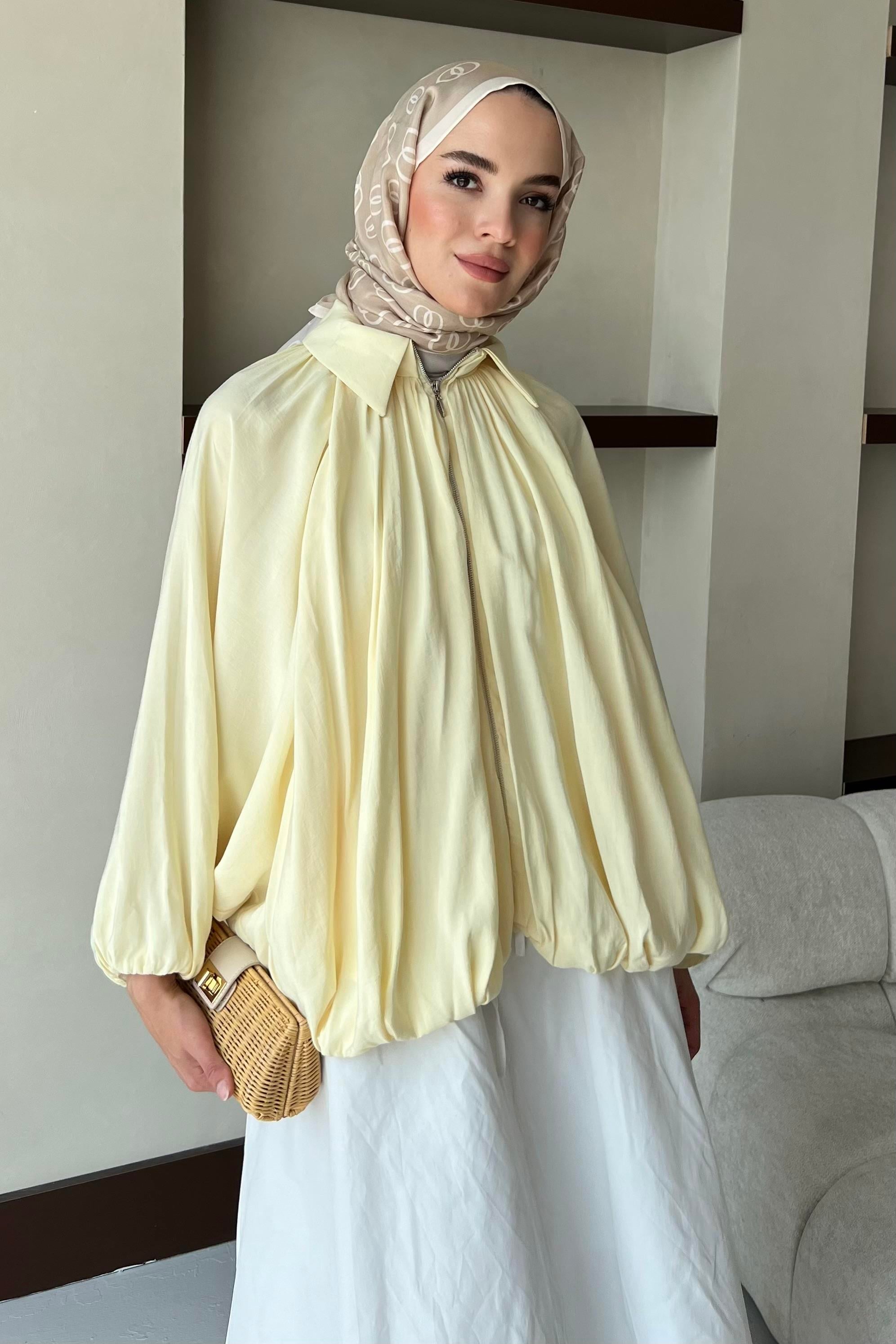 Modal Bomber Butter Yellow