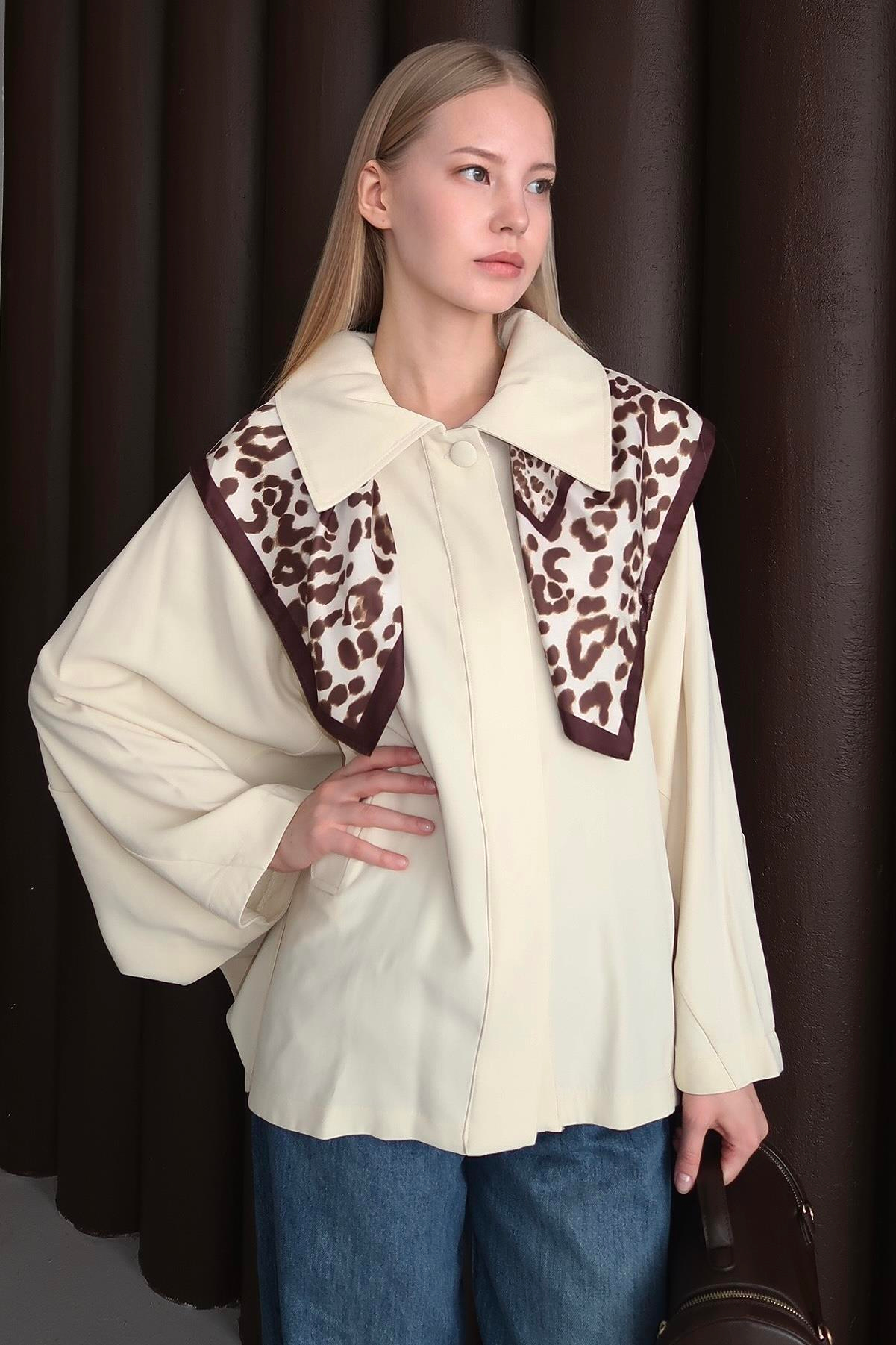 Modal Yarasa Bomber Krem