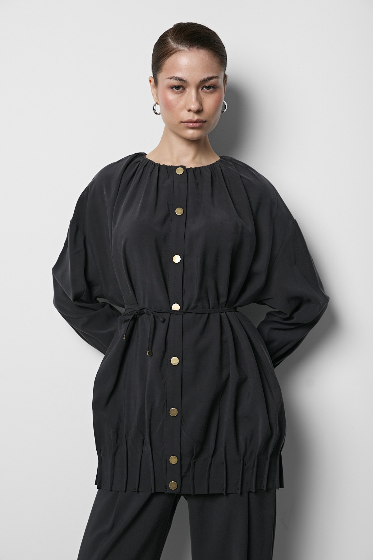 Oversize Modal Takım Antrasit