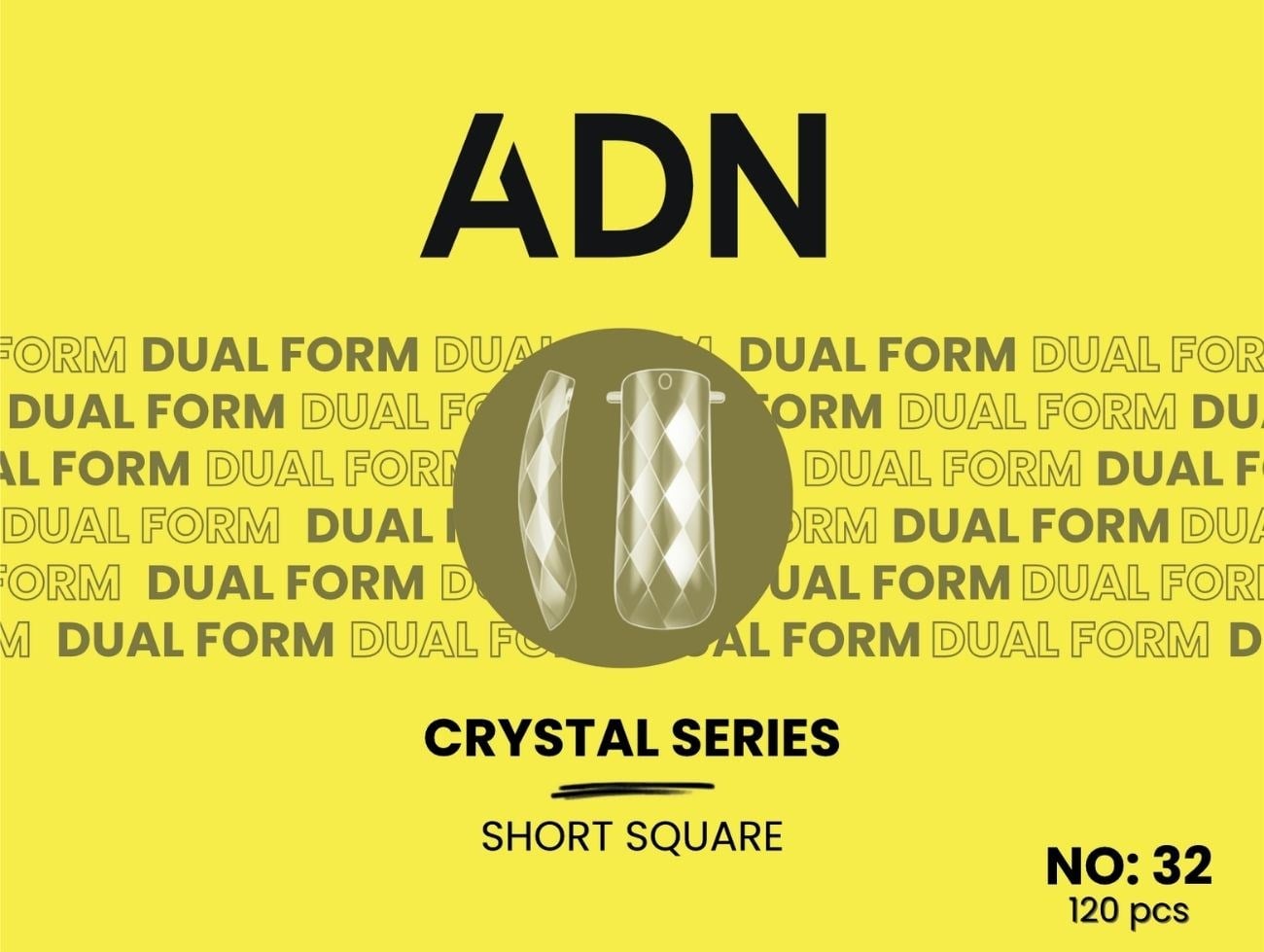 ADN Crystal Series Üst Form No:32 Short Square
