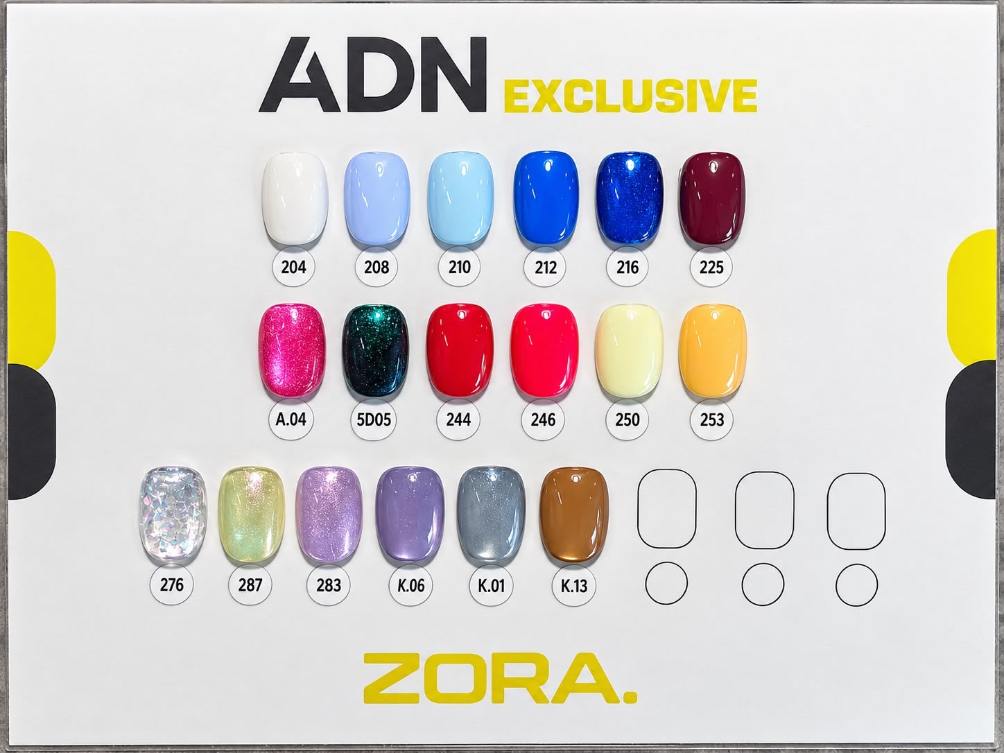 ADN EXCLUSİVE YENİ SERİ 21'Lİ OJE SETİ (BASE COAT-TOPCOAT-PRİMER)