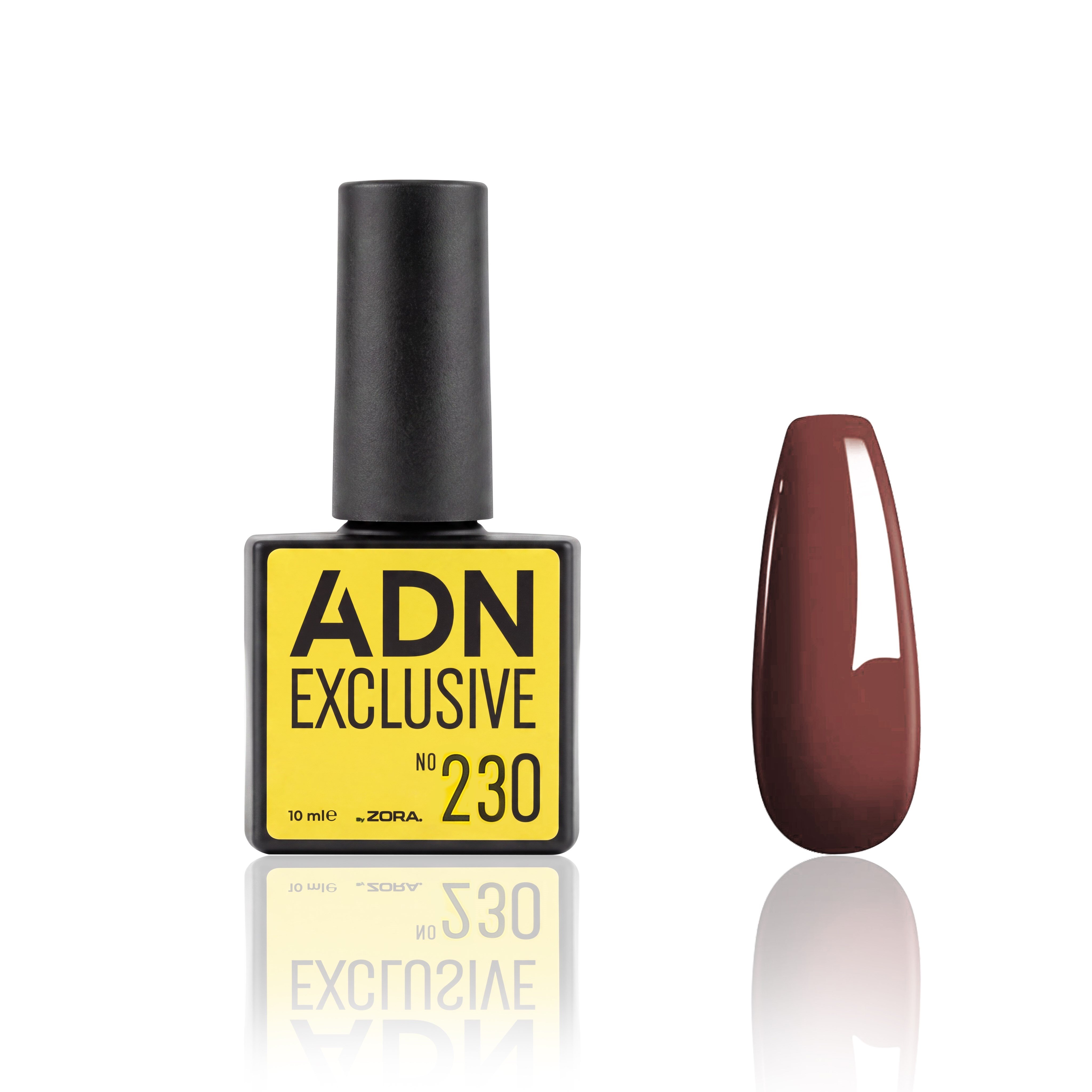 Adn Kalıcı Oje Exclusıve Seri NO:230 (KAHVE BORDO)