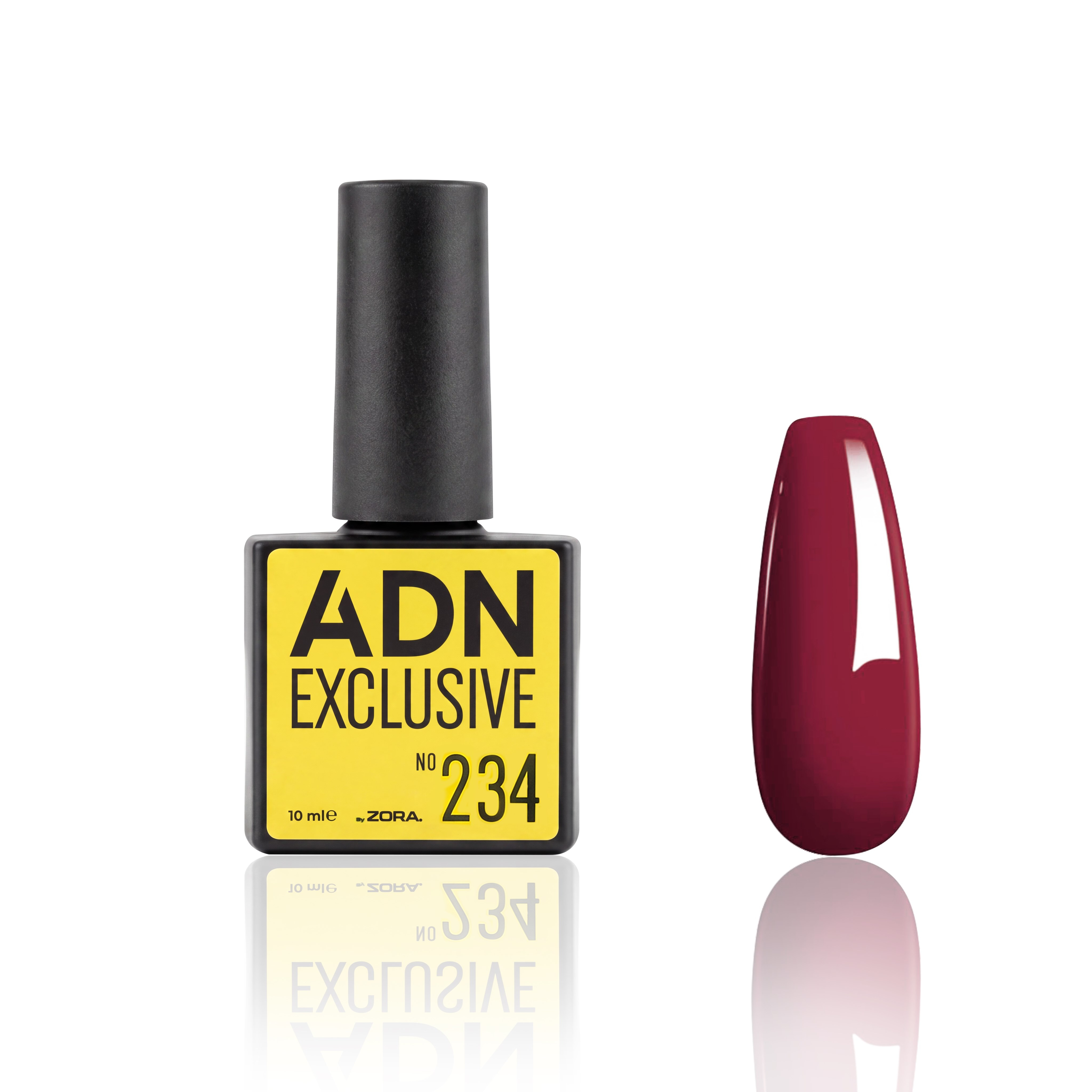 Adn Kalıcı Oje Exclusıve Seri NO:234 (KIRMIZI ALT TONLU BORDO)