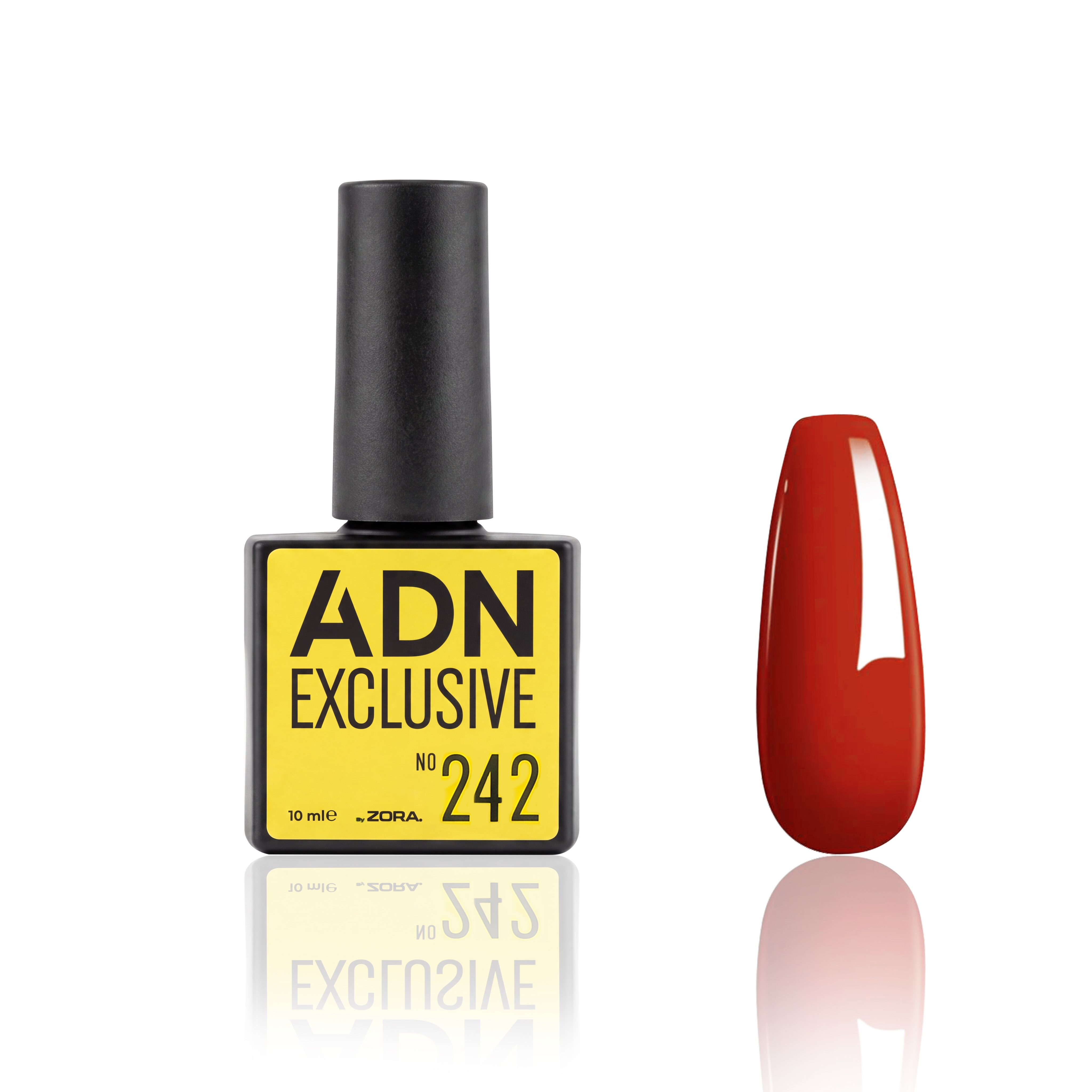 Adn Kalıcı Oje Exclusıve Seri NO:242 (KİREMİT KIRMIZI)