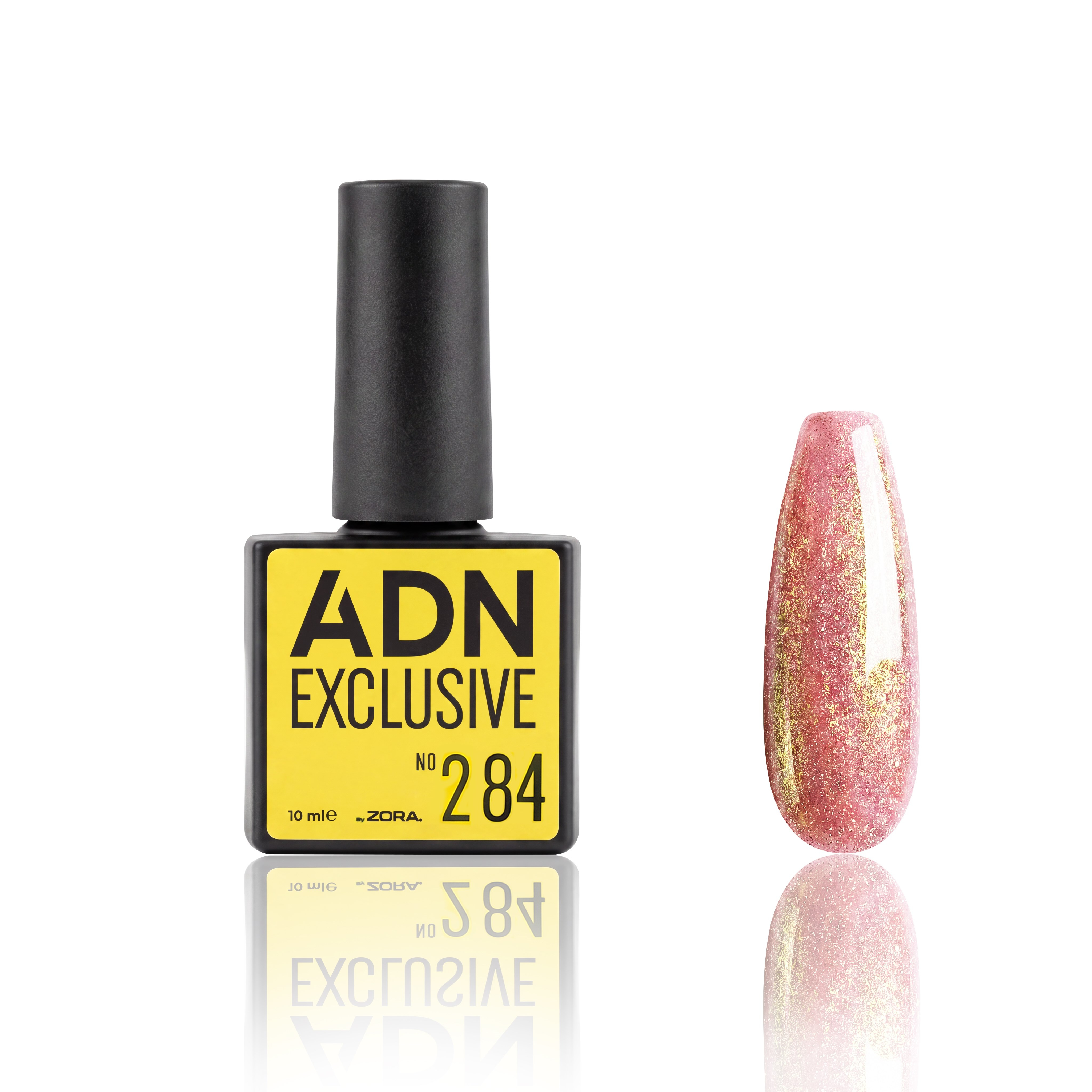 Adn Kalıcı Oje Exclusıve Seri NO:284 (SEDEFLİ PEMBE)