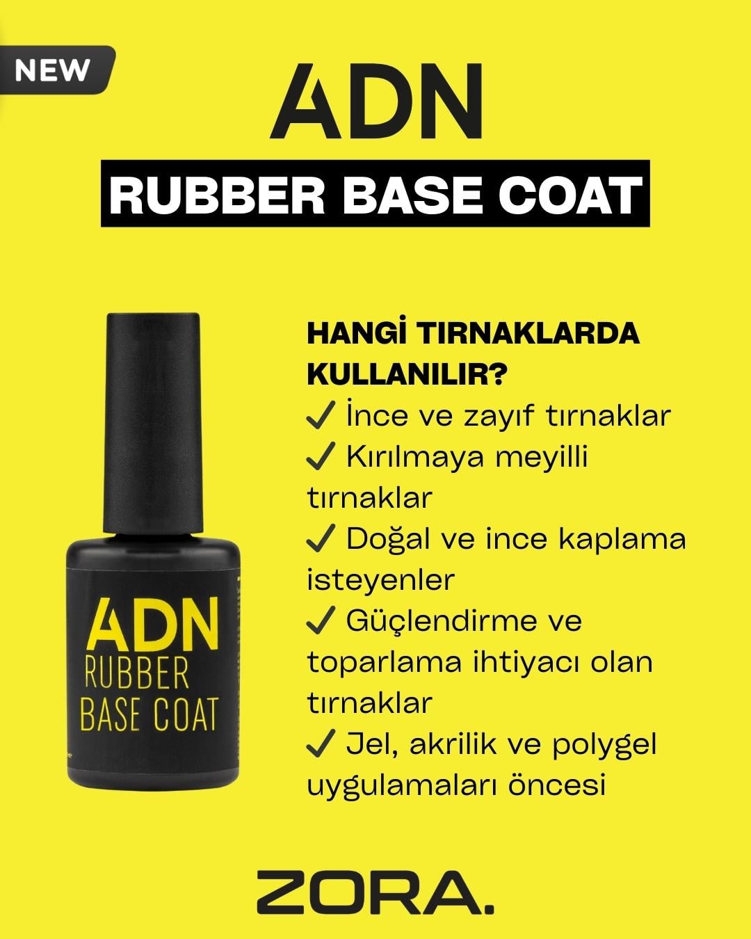 ADN Rubber Base Coat 10ml