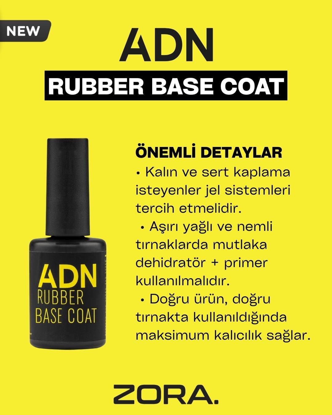 ADN Rubber Base Coat 10ml