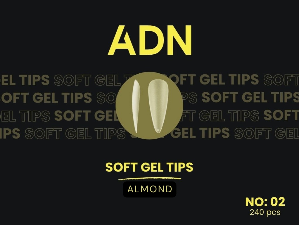 ADN Soft Gel Tips No:02 Ballerina