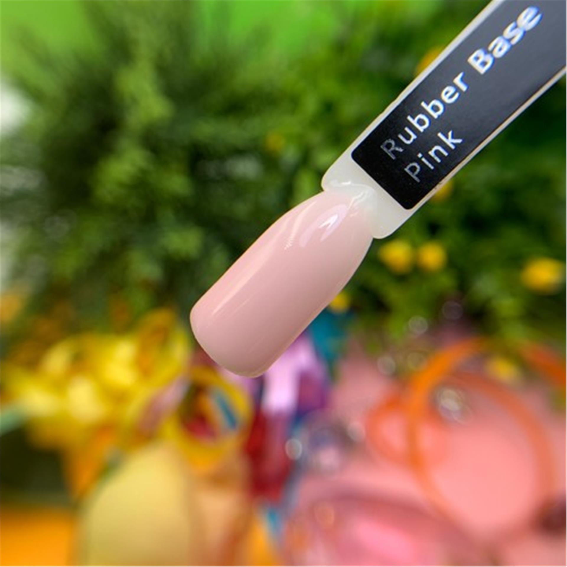 Ans 15Ml Rubber Base Coat Pink (99010501)